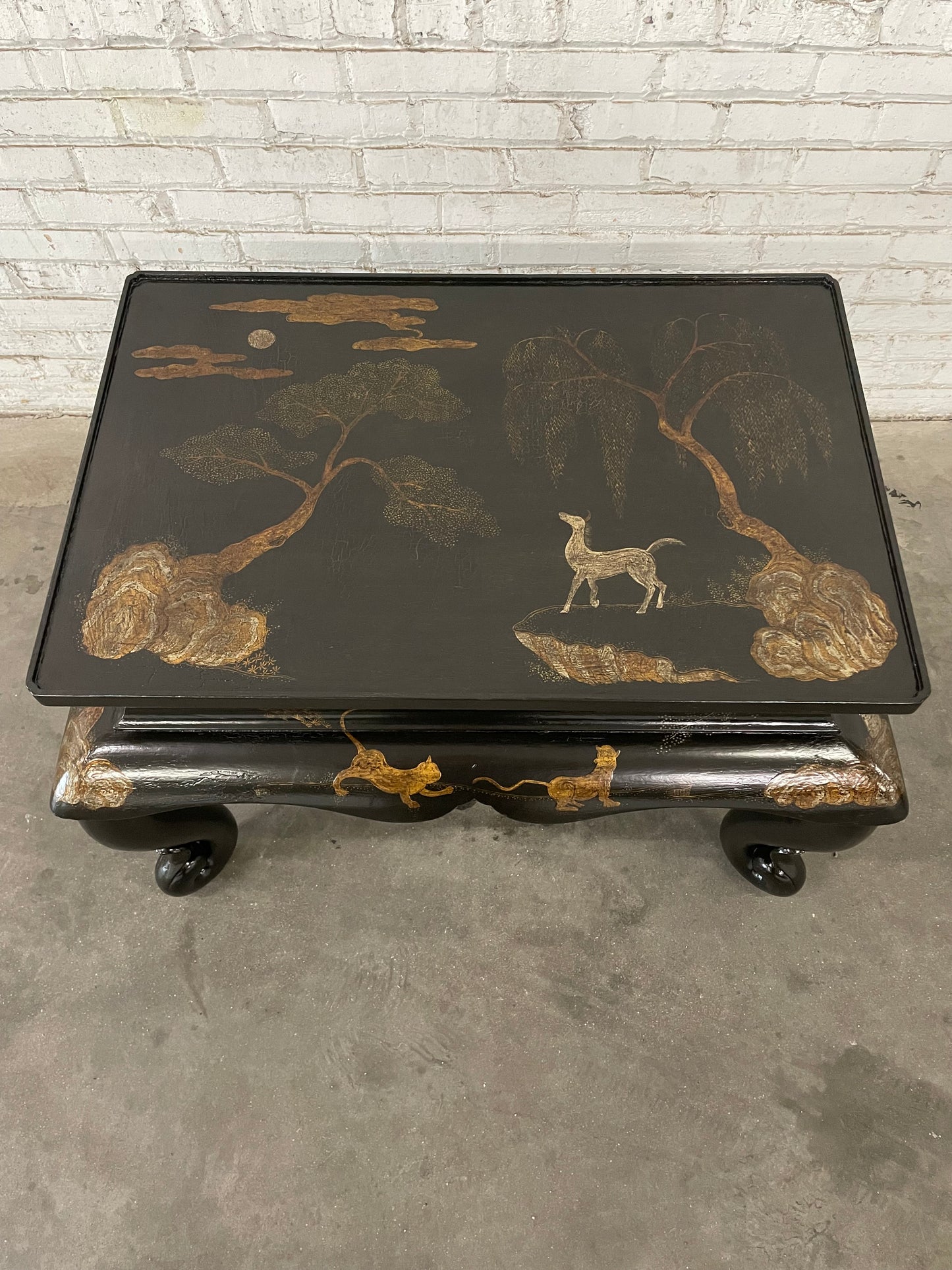 Rose Tarlow Wan Li Chinoiserie Lacquered Table