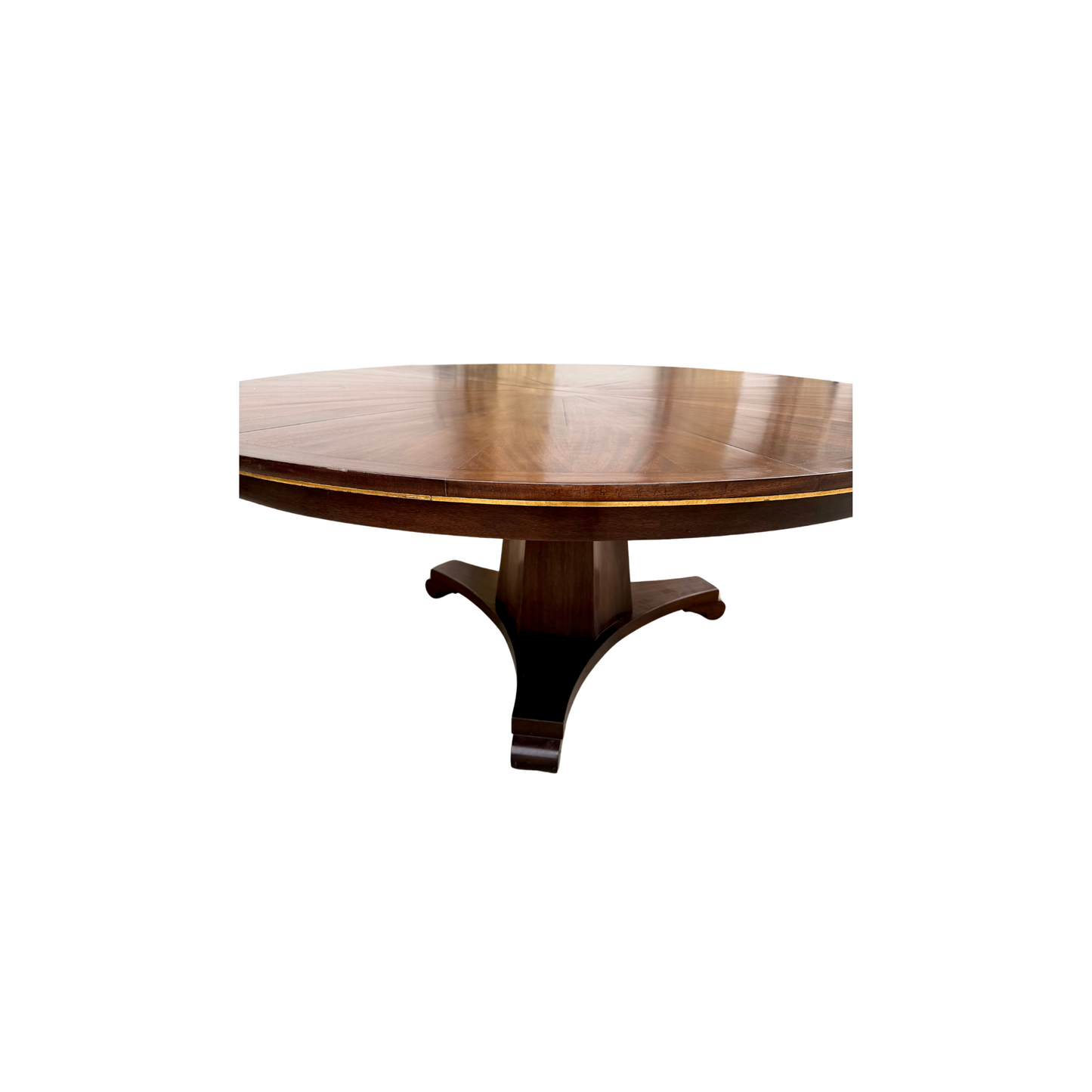 Dessin Fournir Extendable Mahogany Empire Style Sollis Dining Table by Kerry Joyce