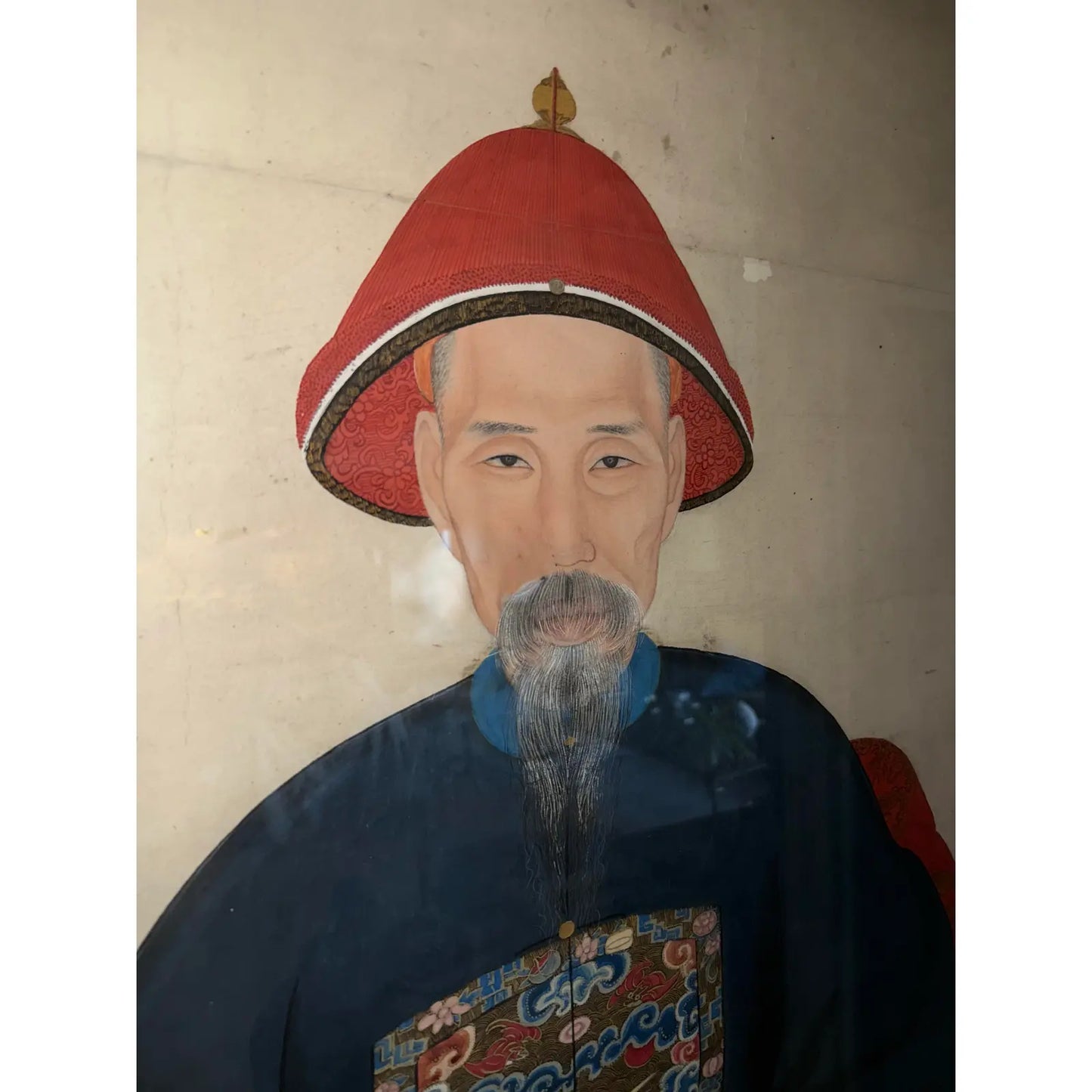 19th Century Life Size Chinese Ancestor Portraits