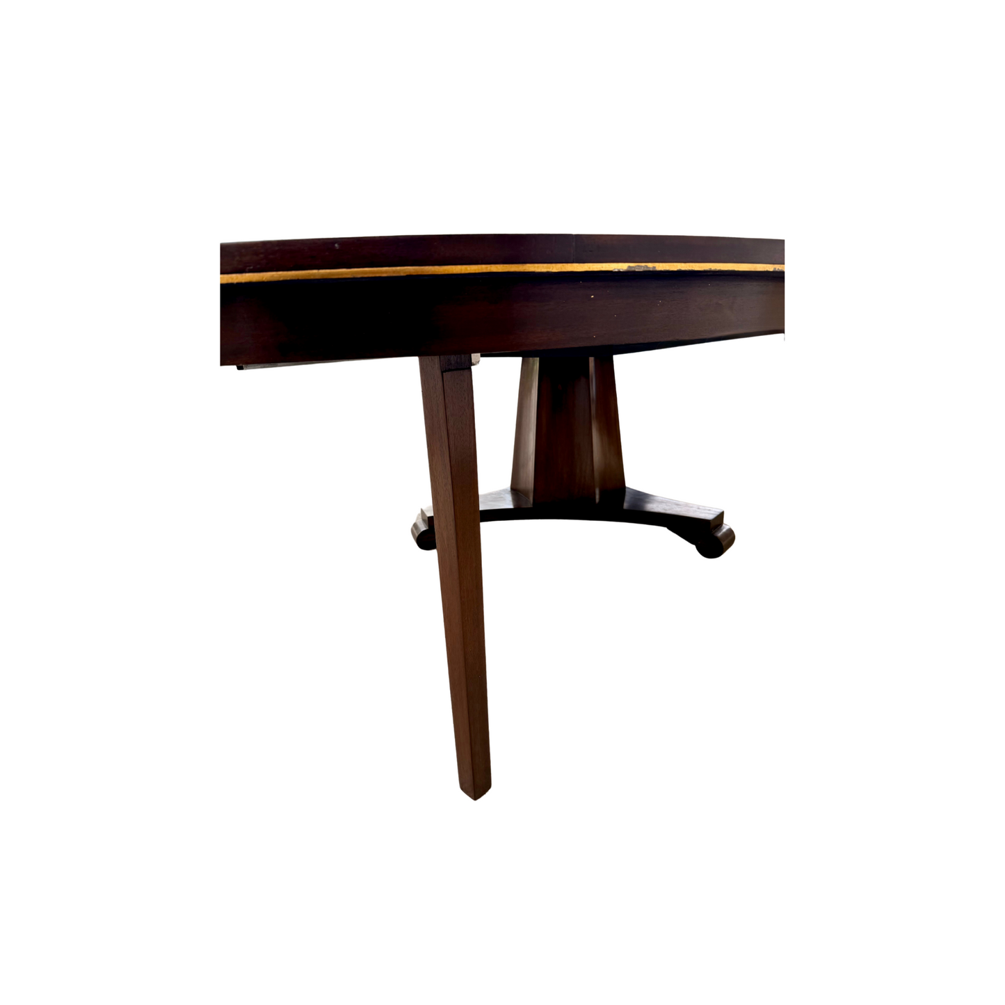 Dessin Fournir Extendable Mahogany Empire Style Sollis Dining Table by Kerry Joyce