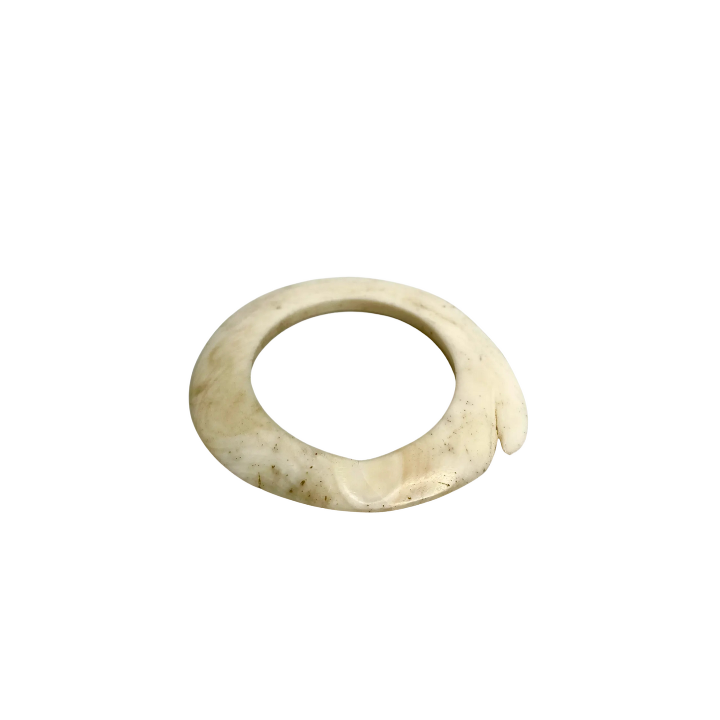 Antique Mounted New Guinea Abelam Currency Shell Rings