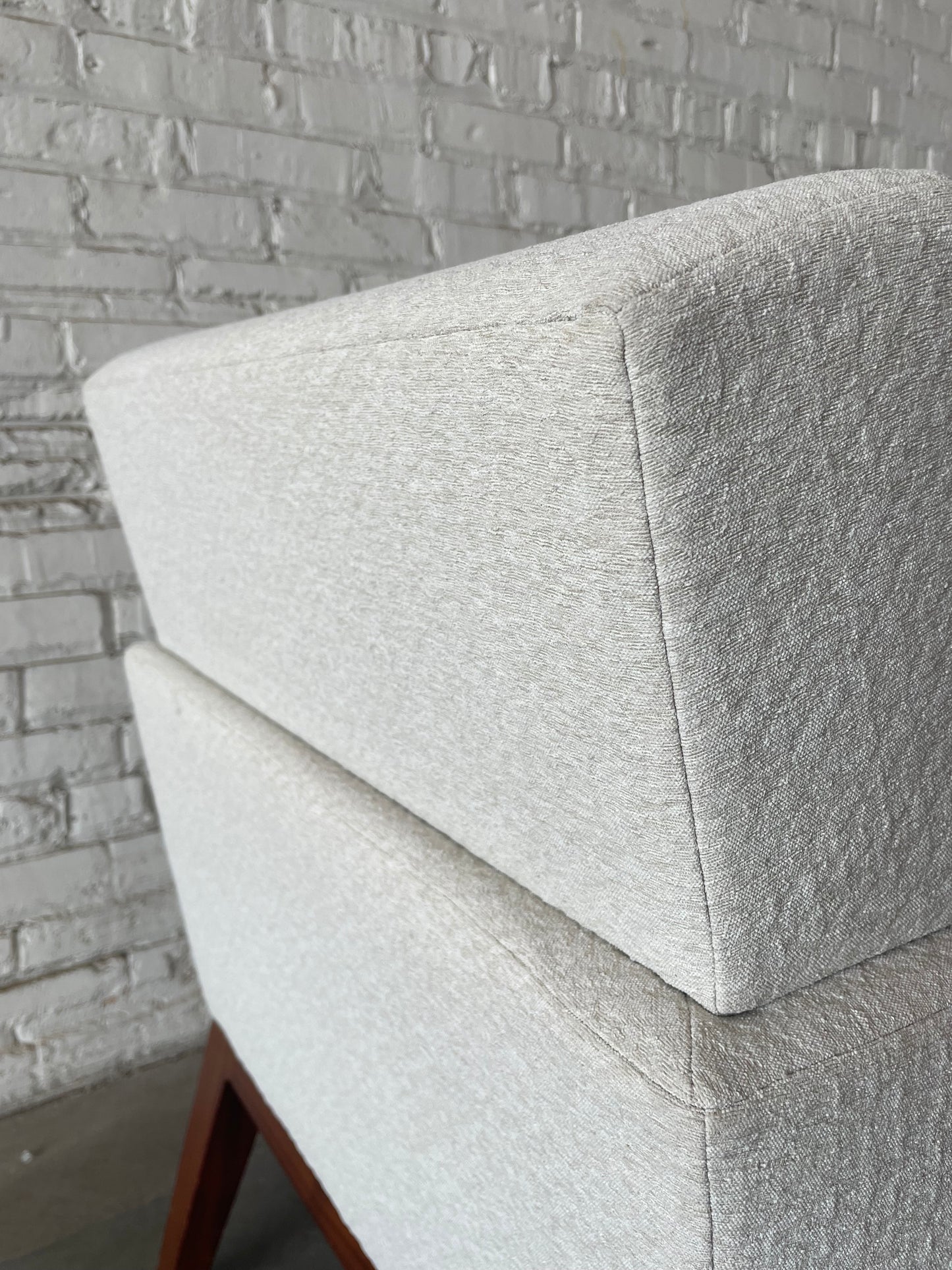 Holly Hunt Sculptural Upholstered Lounge Armchair
