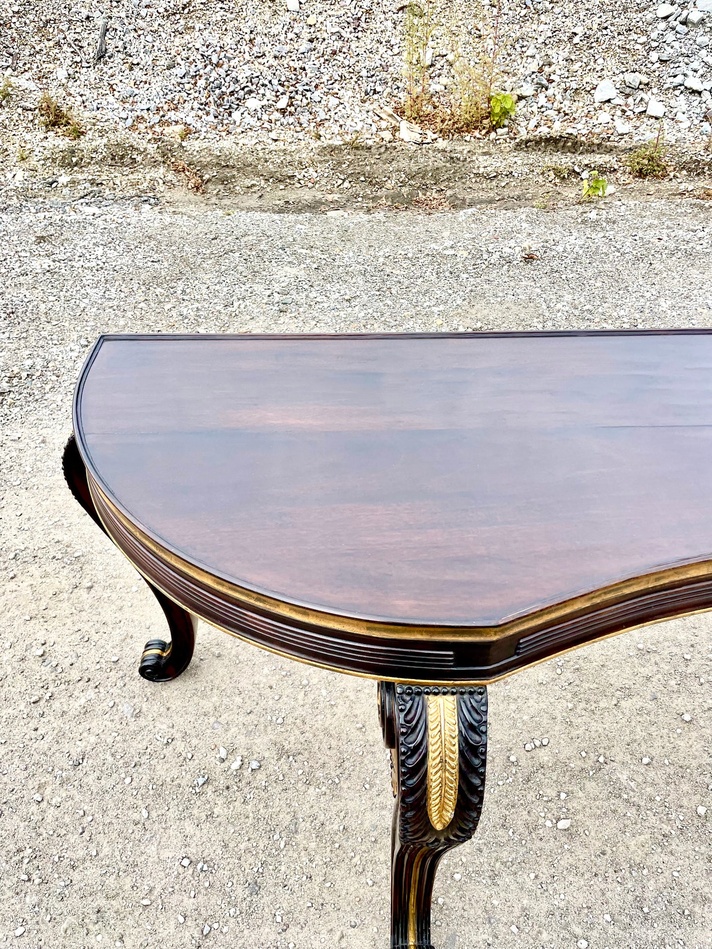 Dessin Fournir Georgian Mahogany Chatsworth Console Table