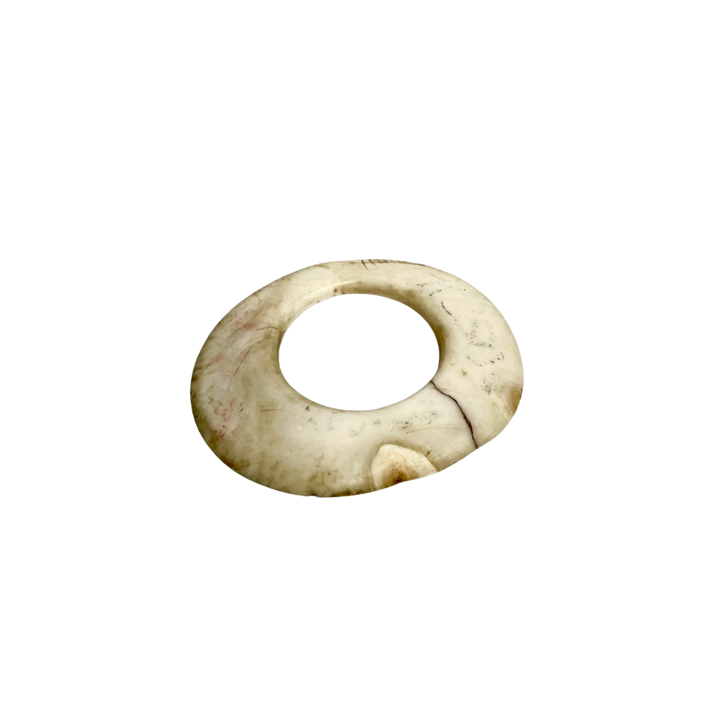 Antique Mounted New Guinea Abelam Currency Shell Rings