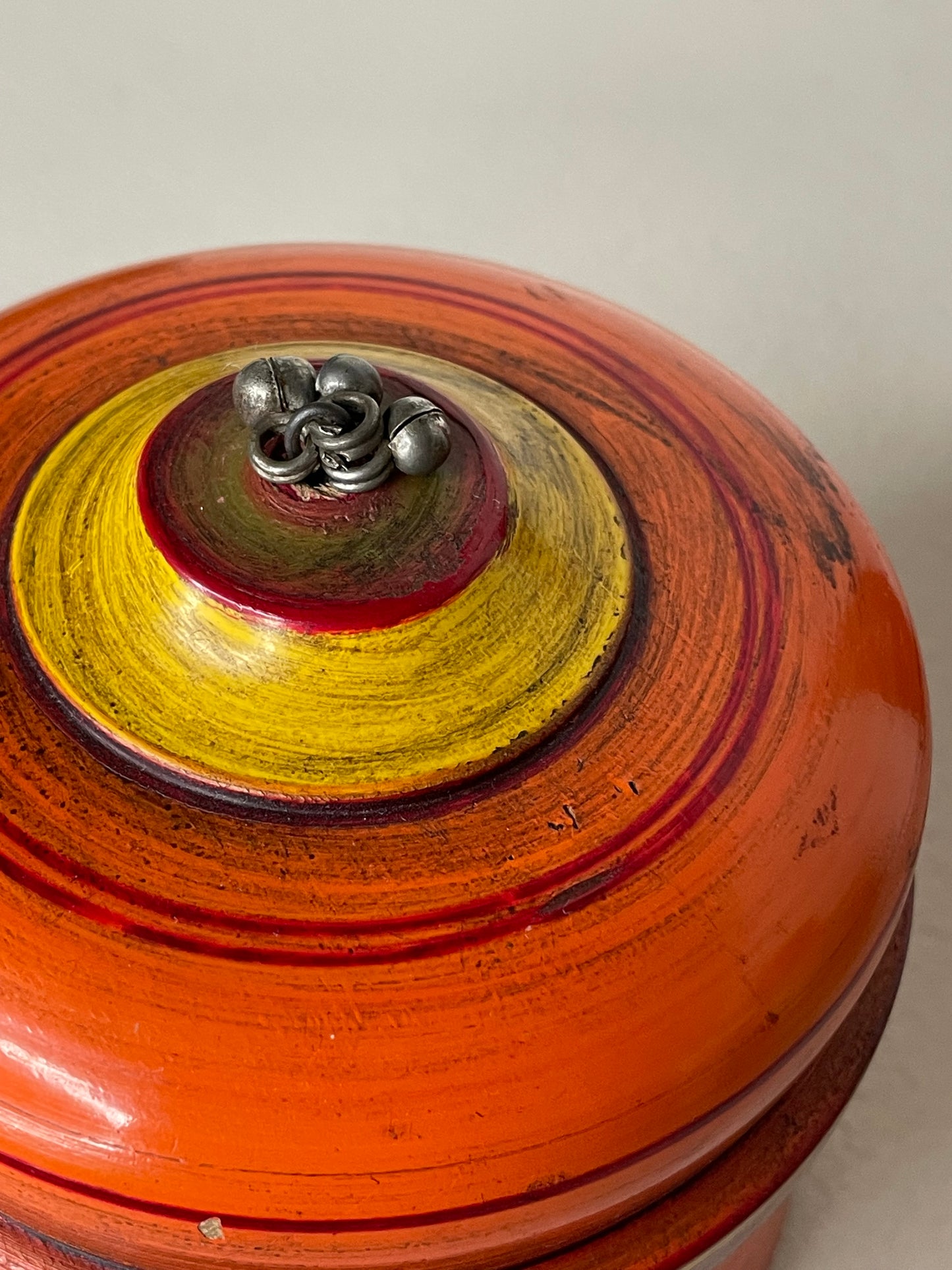 Antique Polychrome Painted and Lacquered Vessels