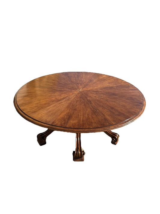 Therien & Company Large Baroque Walnut Dining Table