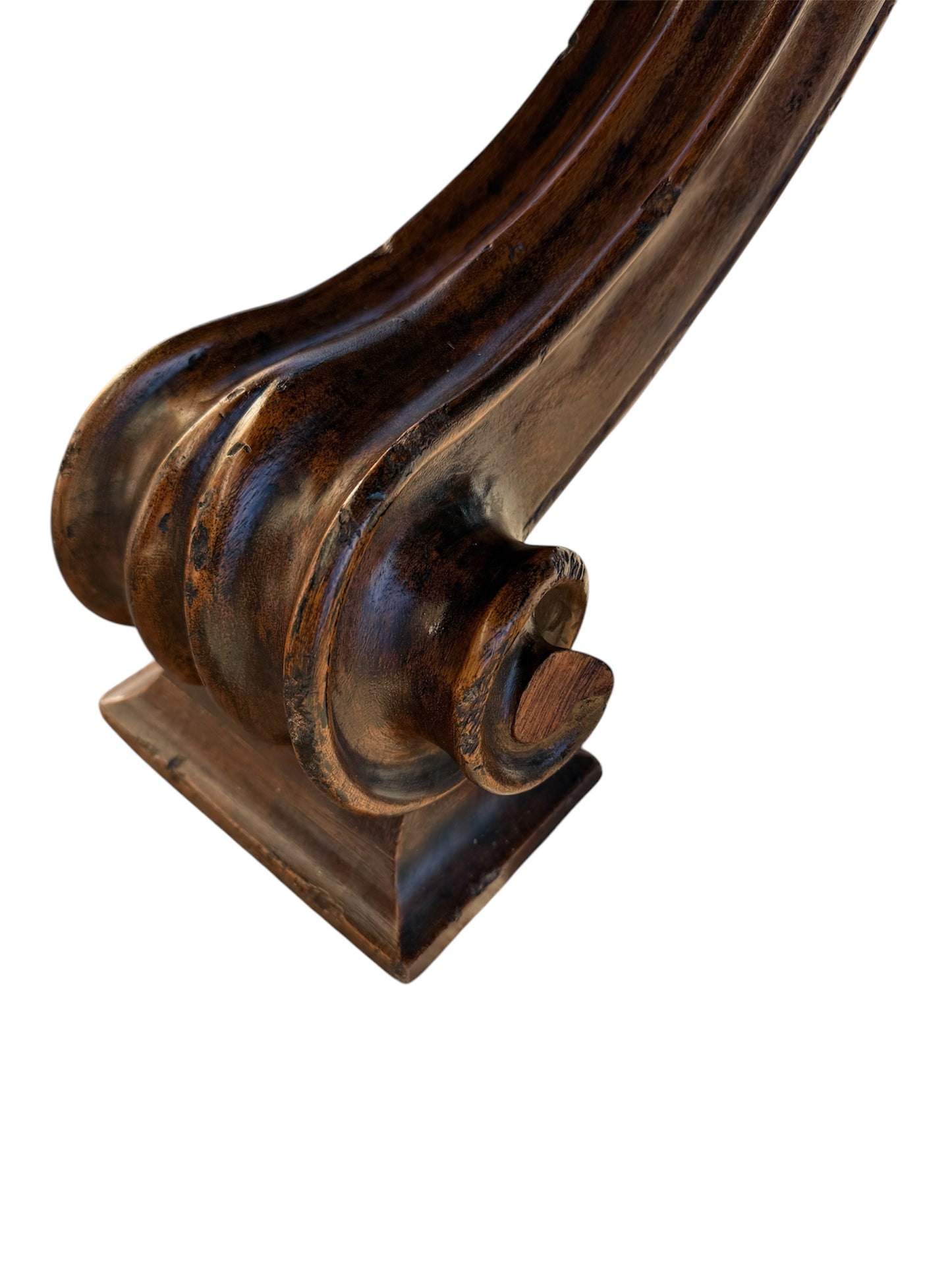 Therien & Company Large Baroque Walnut Dining Table