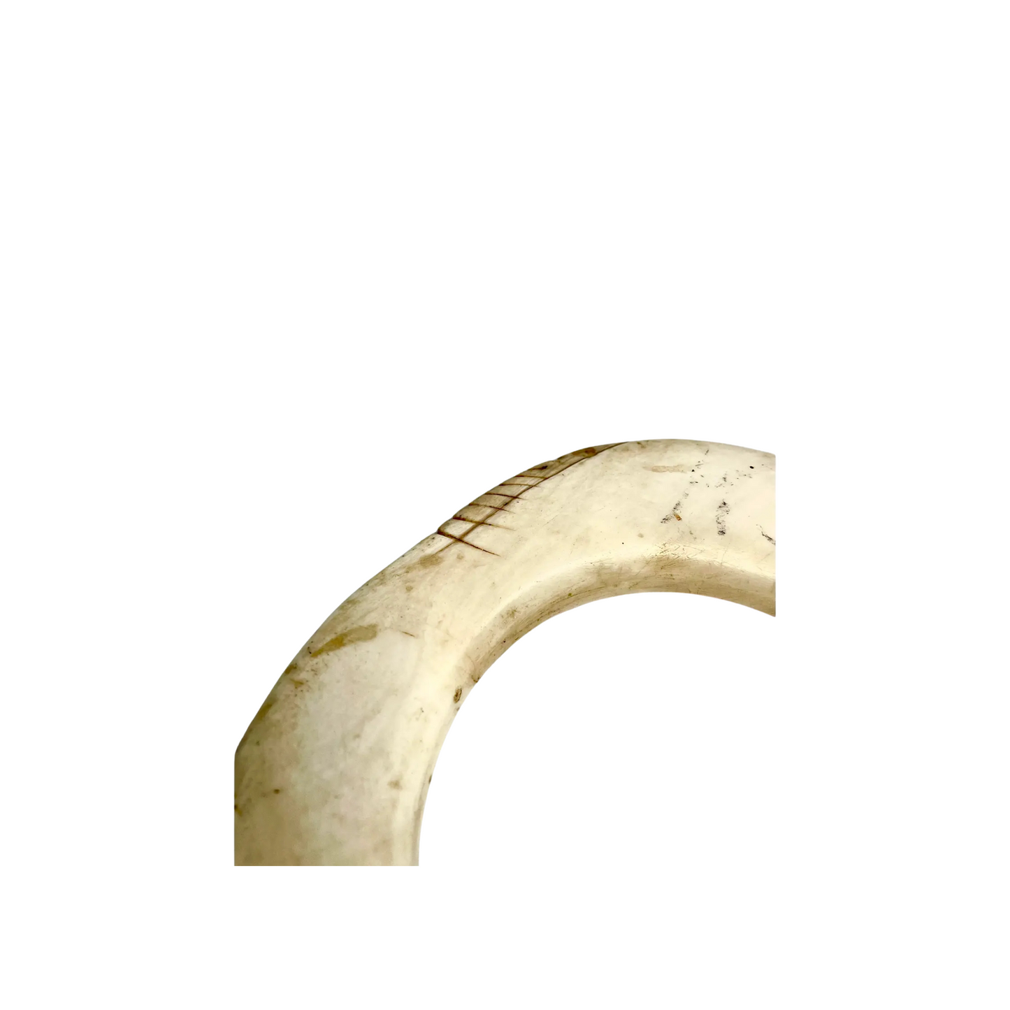 Antique Mounted New Guinea Abelam Currency Shell Rings