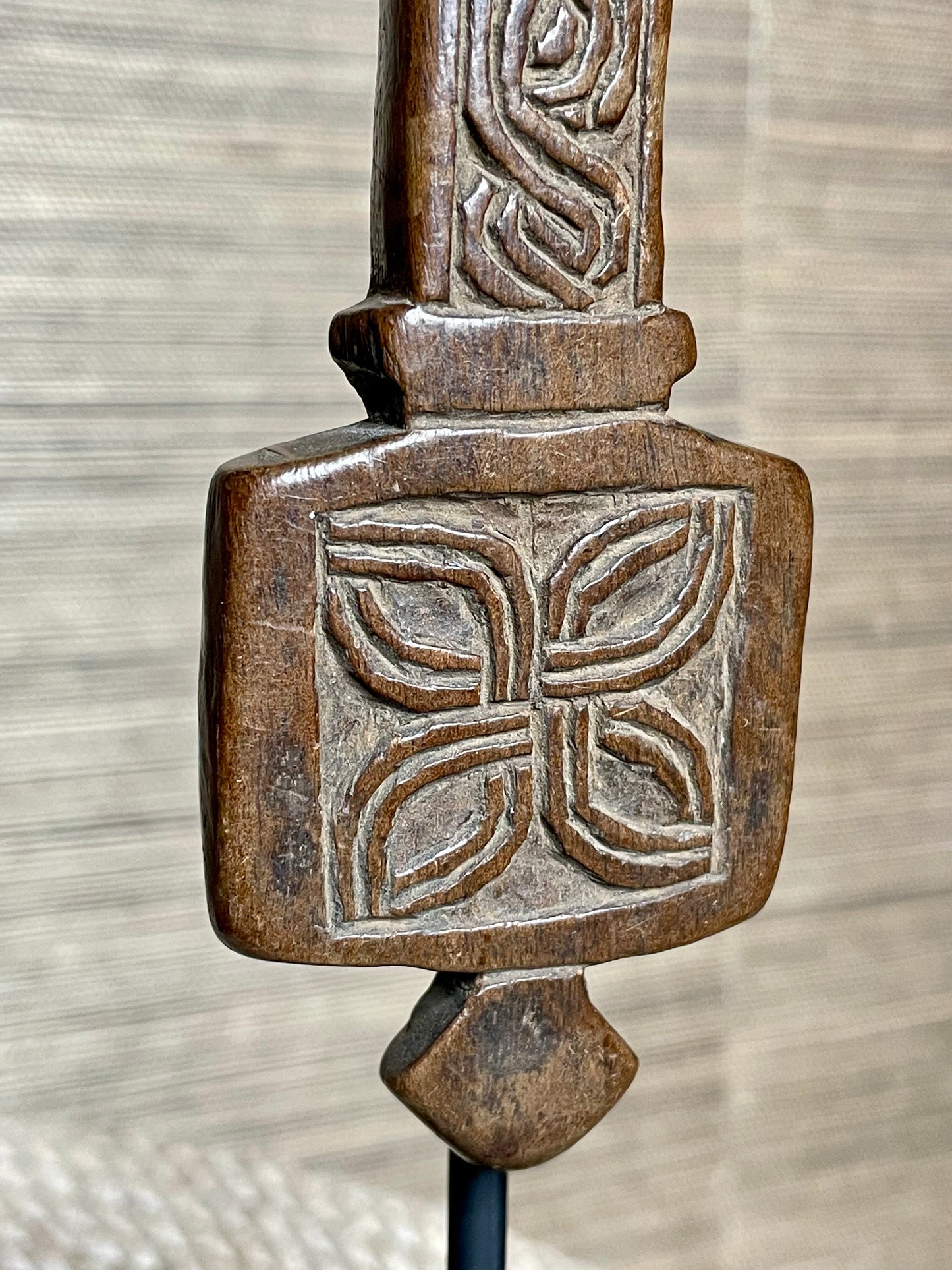 Antique Ethiopian Wooden Coptic Mäsqäl Crosses
