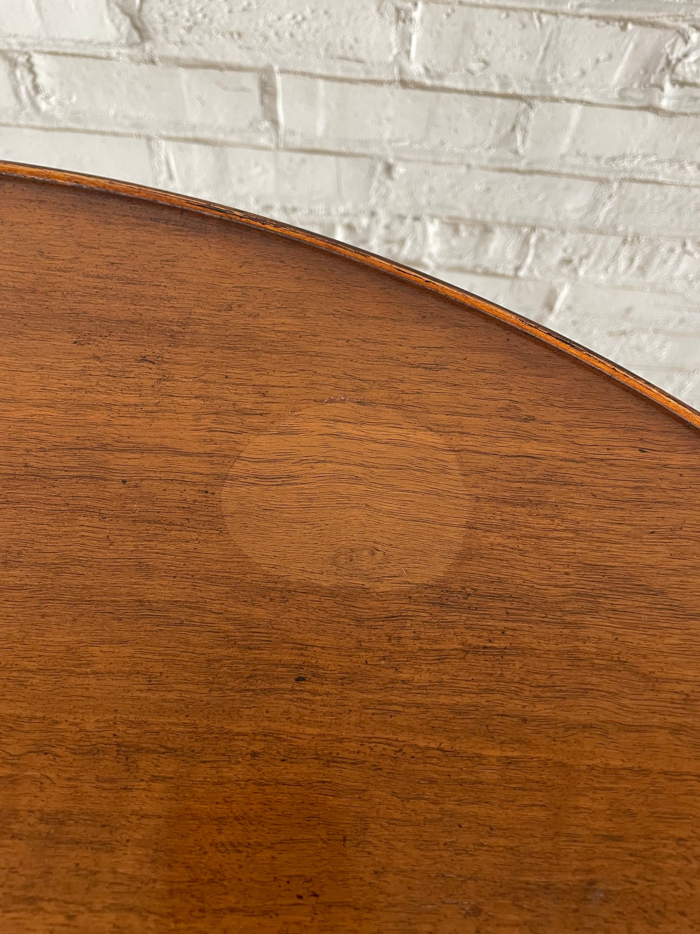 Erika Brunson for Dessin Fournir Traversa Oval Tiered Side Table