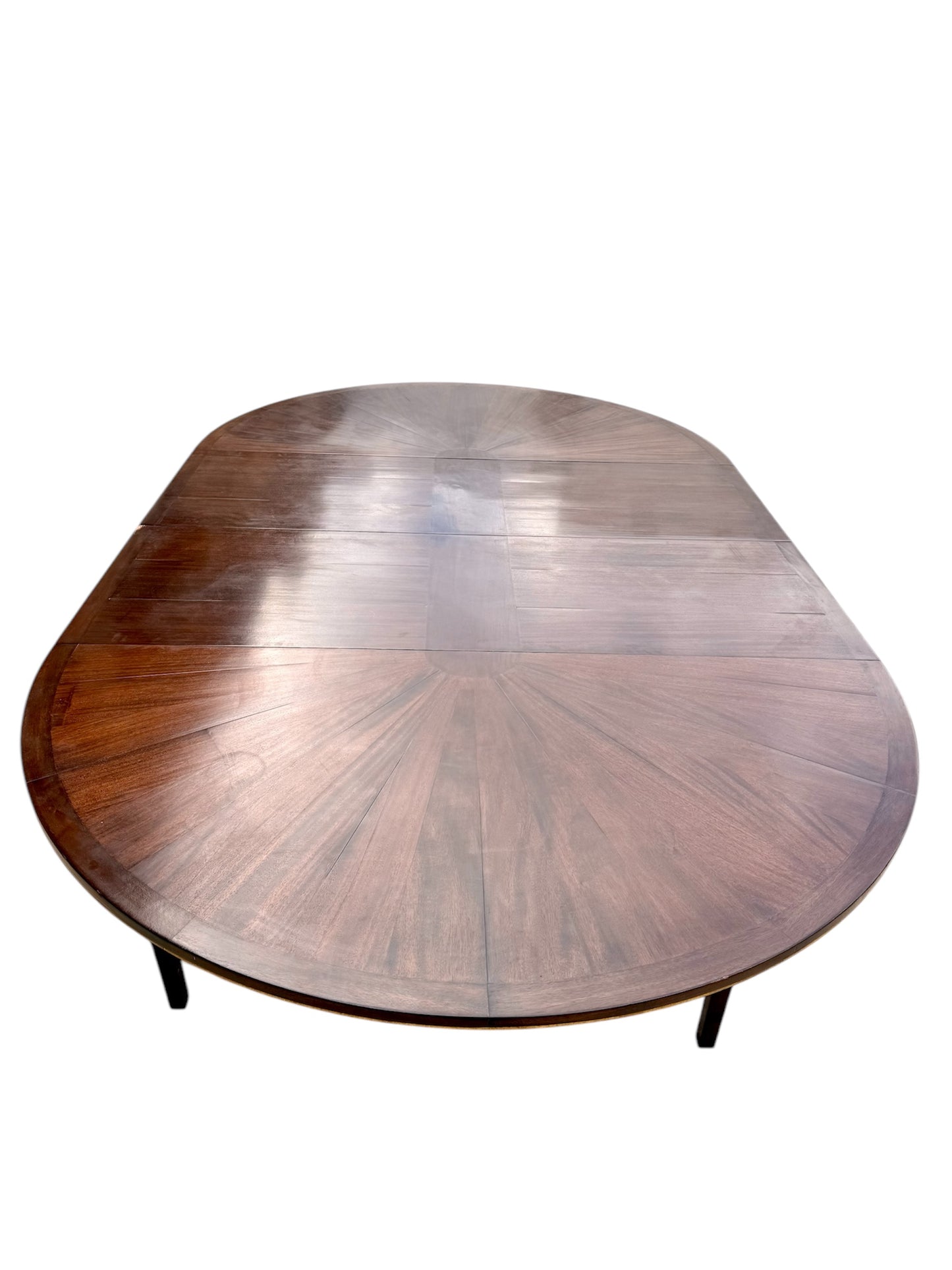 Dessin Fournir Extendable Mahogany Empire Style Sollis Dining Table by Kerry Joyce