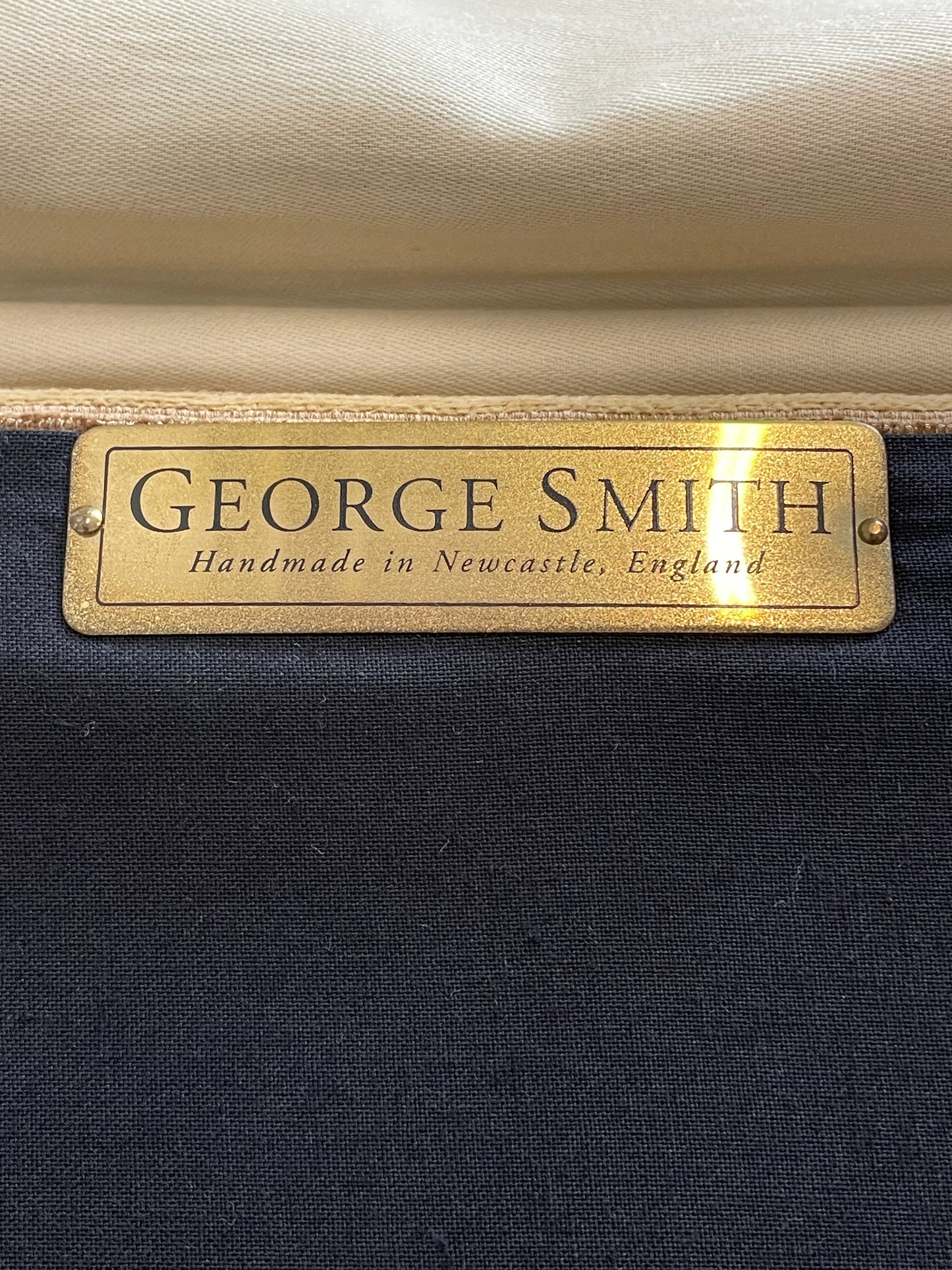 George Smith Scroll Arm Signature Chairs With Ottoman