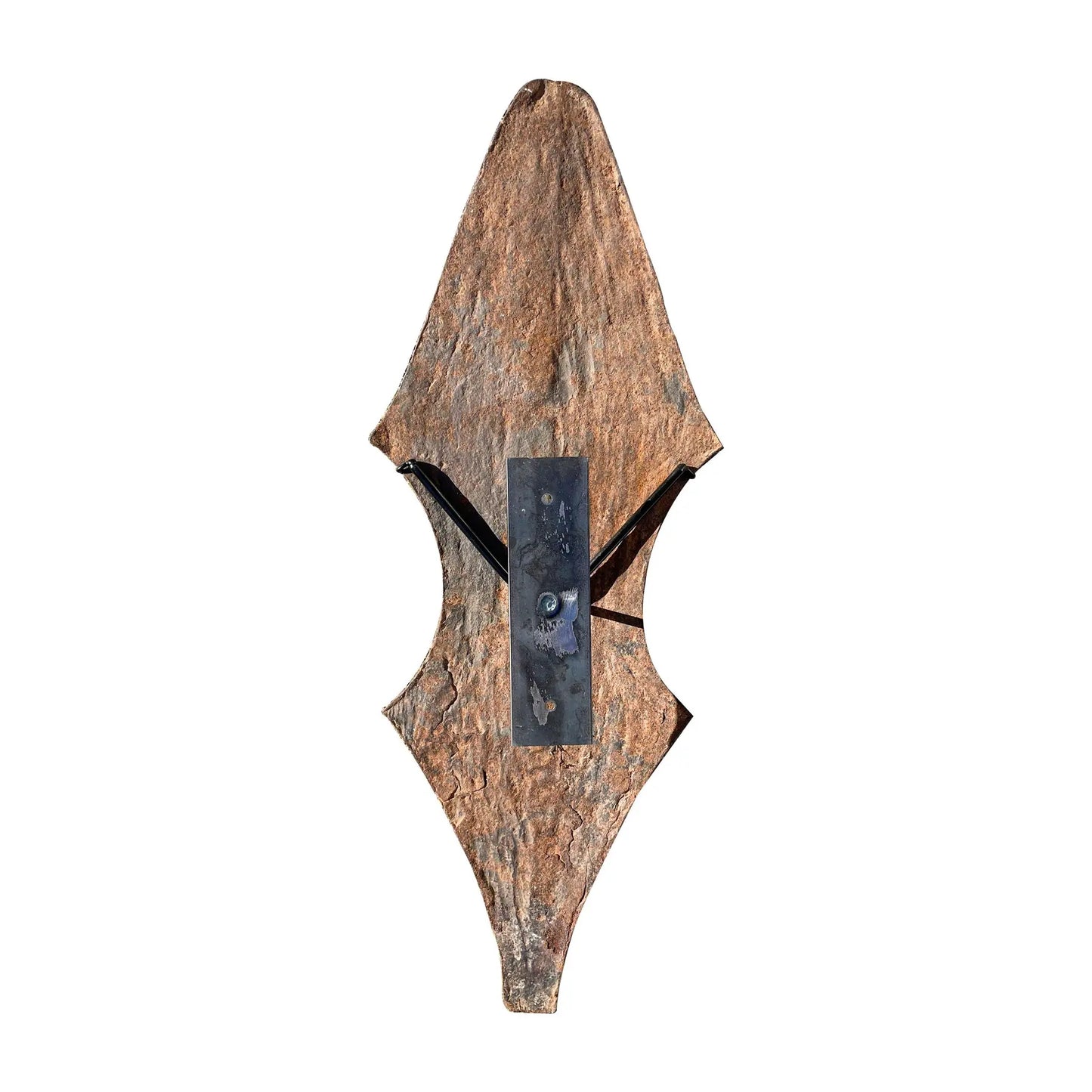19th Century African Wall Mounted Sculptural Iron Currency Forms