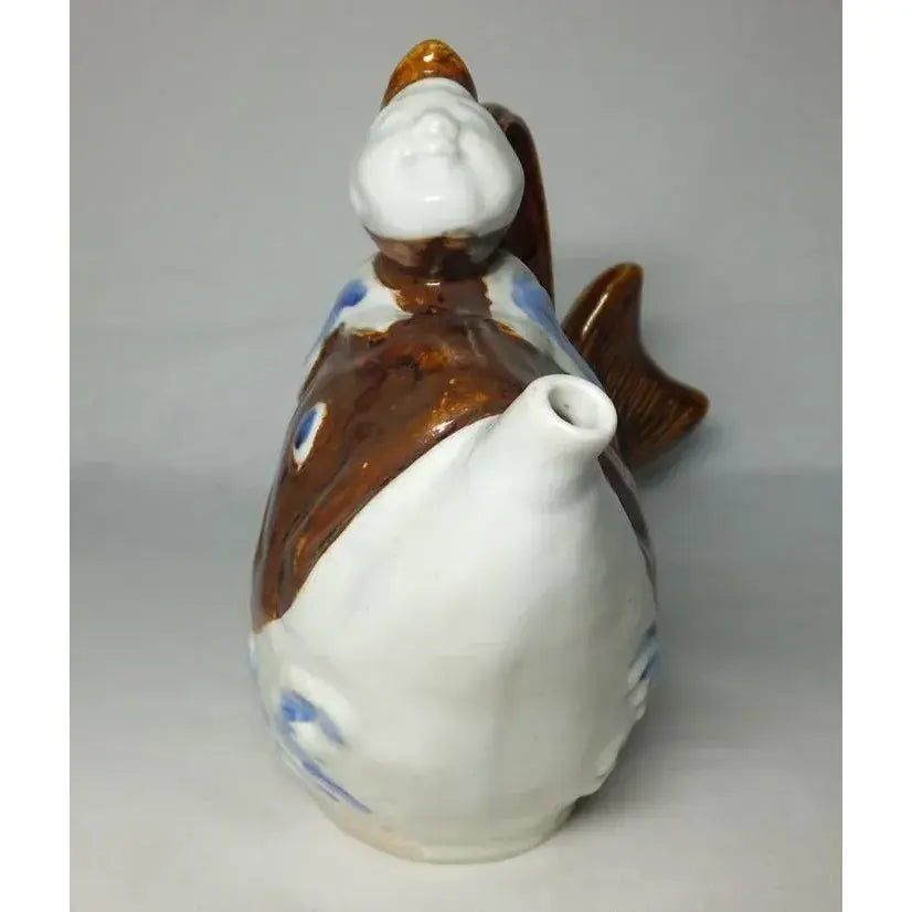 19th Century Japanese Hirado Porcelain Sake Ewer