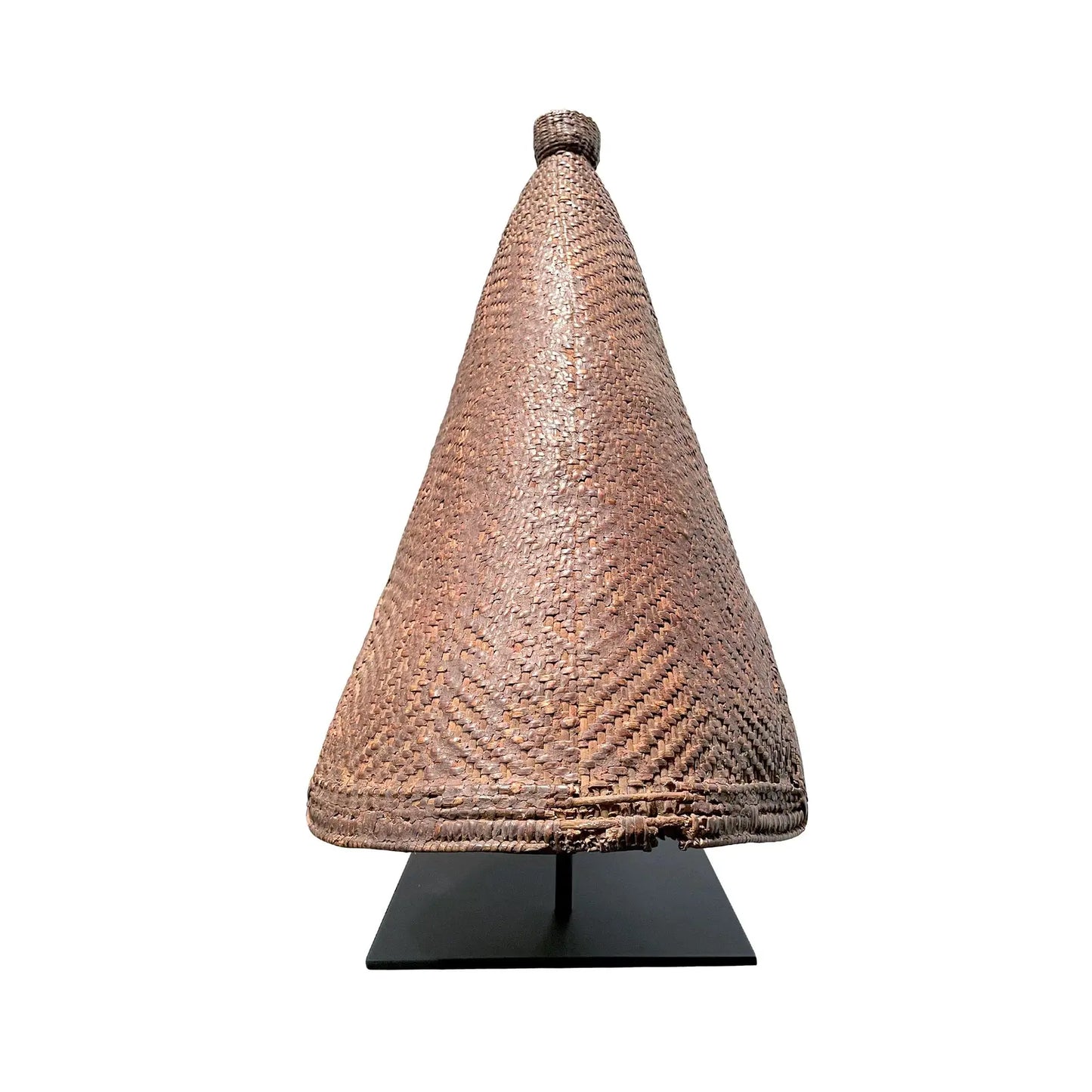 Antique African Lugbara Women's Rain Hat