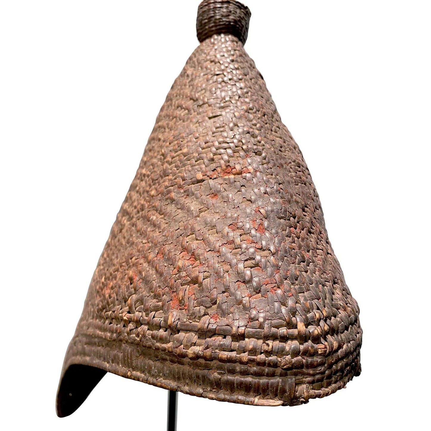 Antique African Lugbara Women's Rain Hat