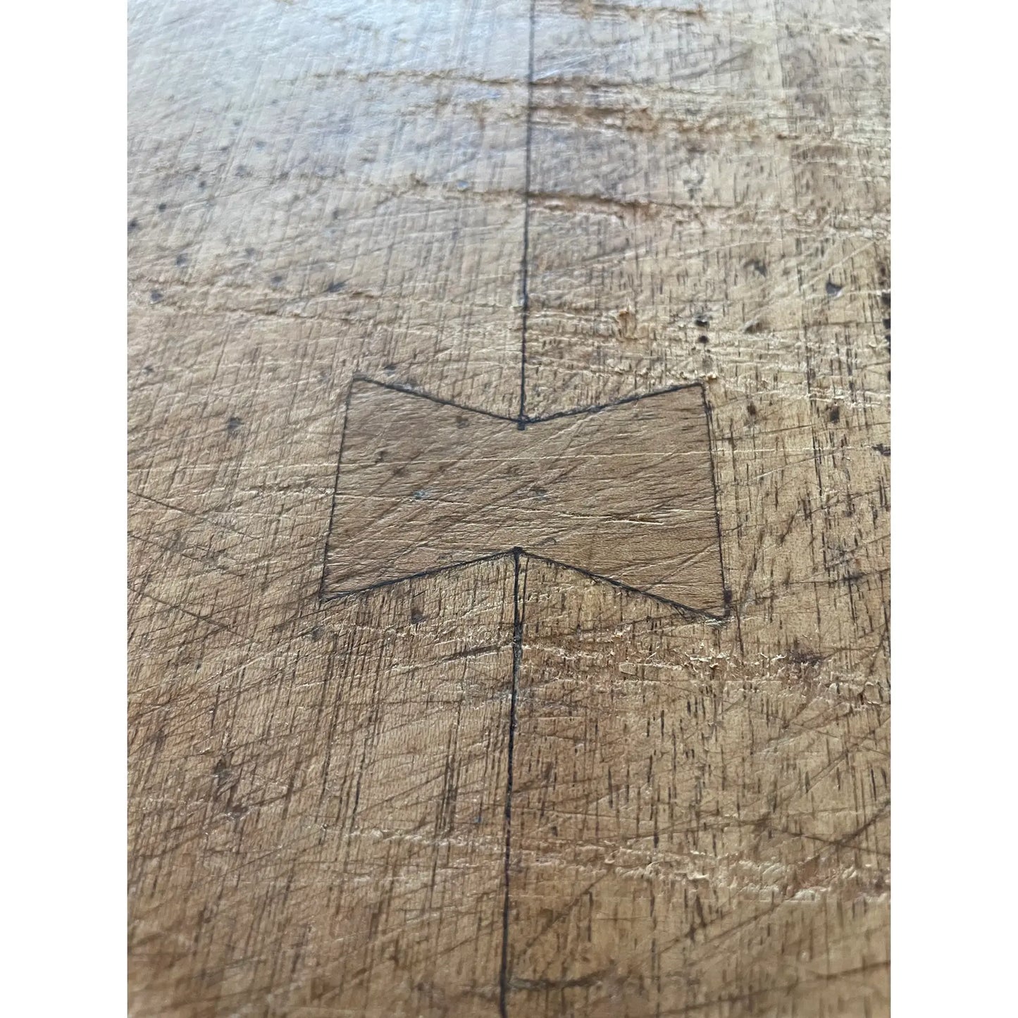 Antique Alpine Oak Tavern Jogl Table