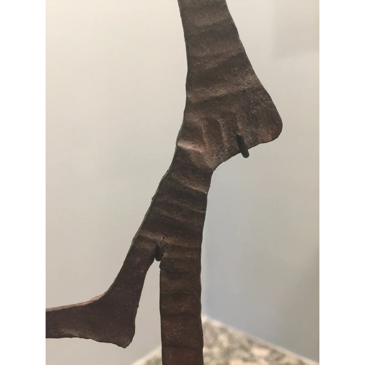 Antique Anthropomorphic African Iron Currency