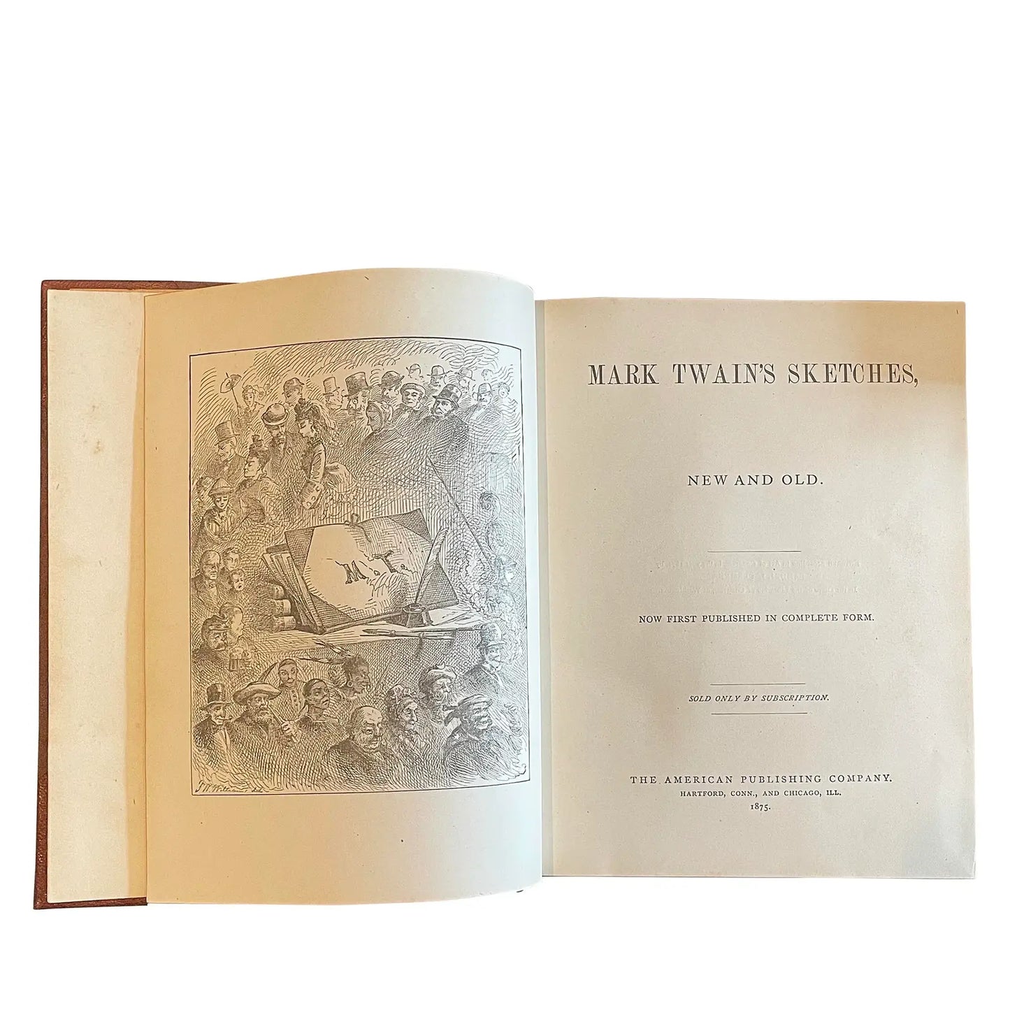 First Edition by Mark Twain - Sketches, New and Old, 1875