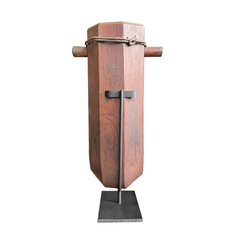 19th Century Japanese Edo Ebisu Jizaikagi Mounted Hook
