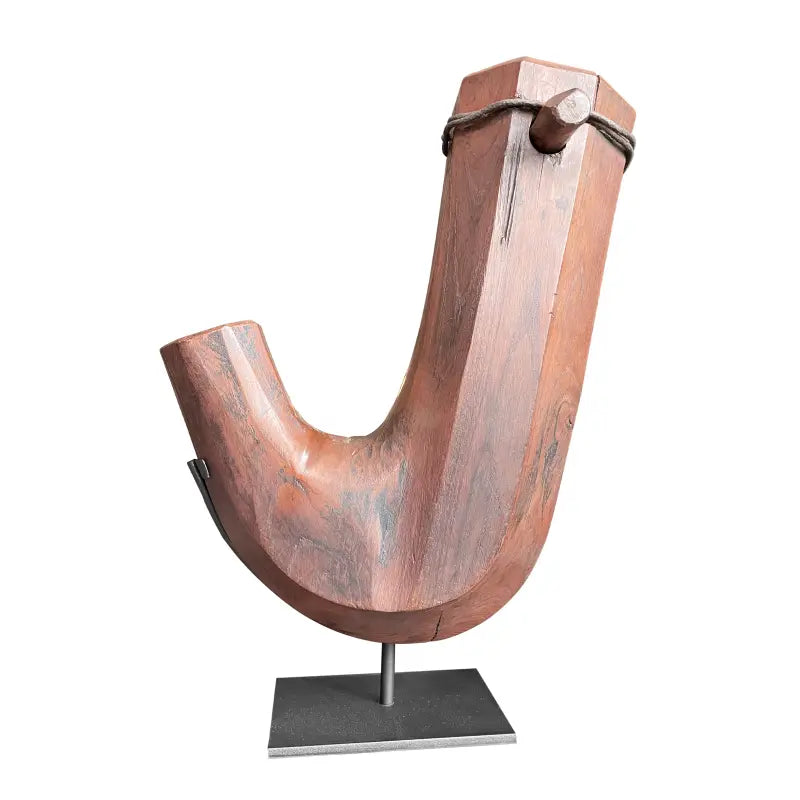 19th Century Japanese Edo Ebisu Jizaikagi Mounted Hook