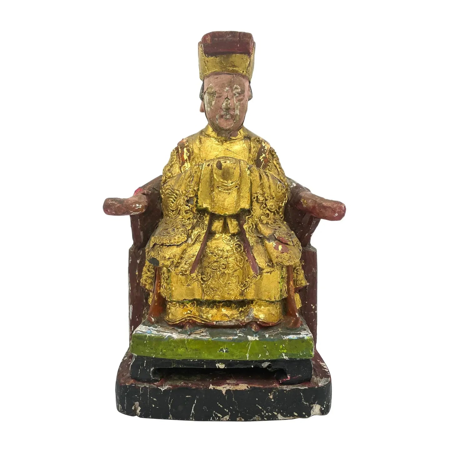 Qing Dynasty Chinese Ancestor Figures