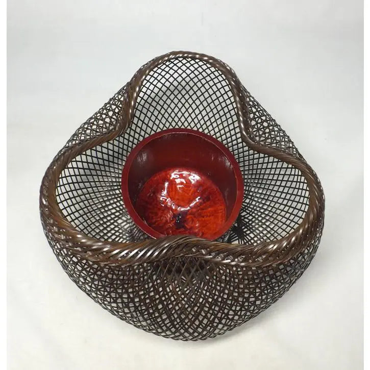 Japanese Ikebana Woven Basket