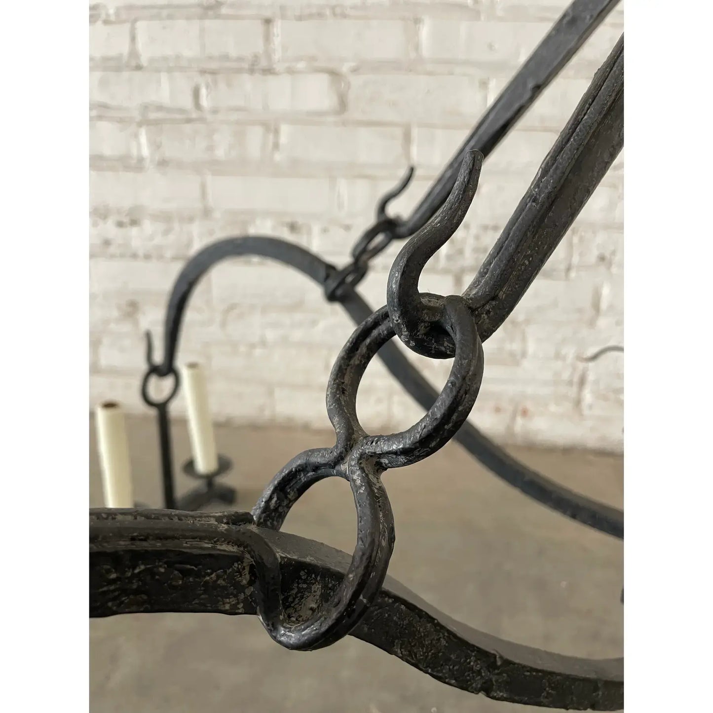 Dennis & Leen 8-Light Gothic Iron Chandelier
