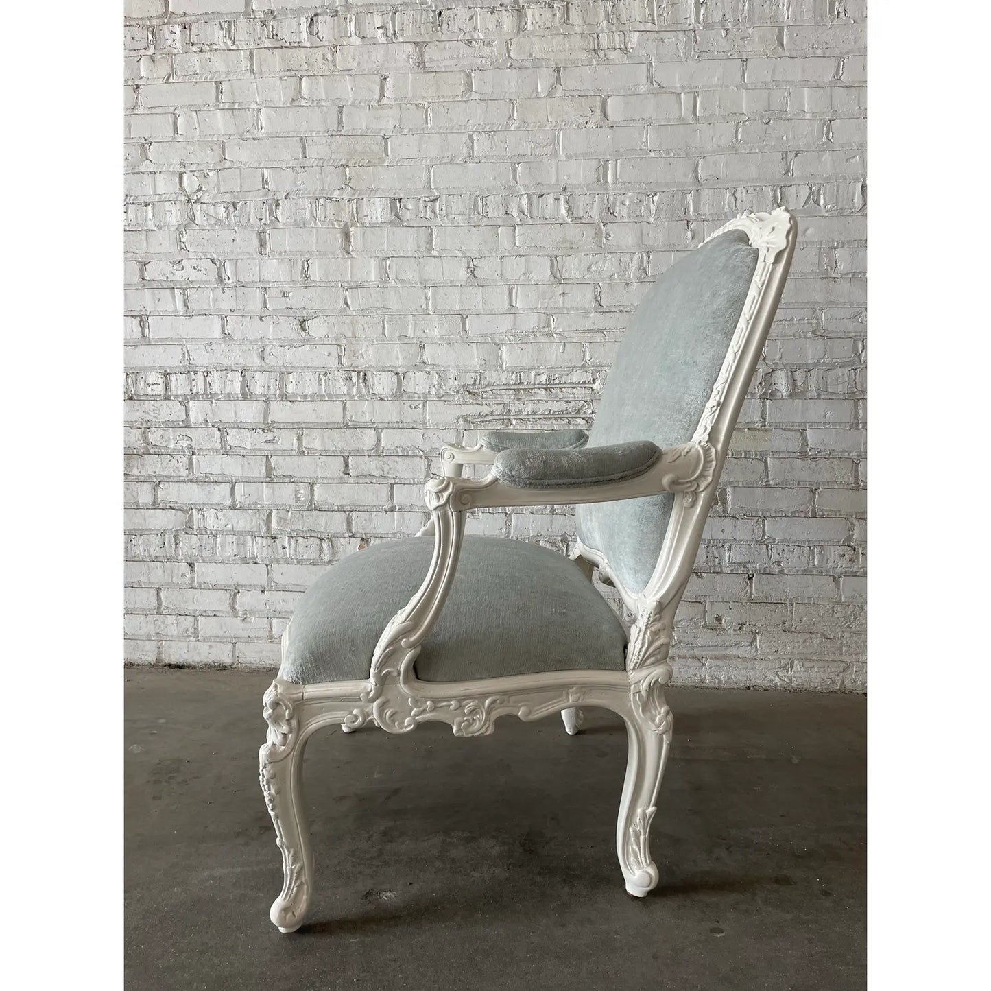 Dennis & Leen Louis XV Style Fauteuil Chairs - a Pair