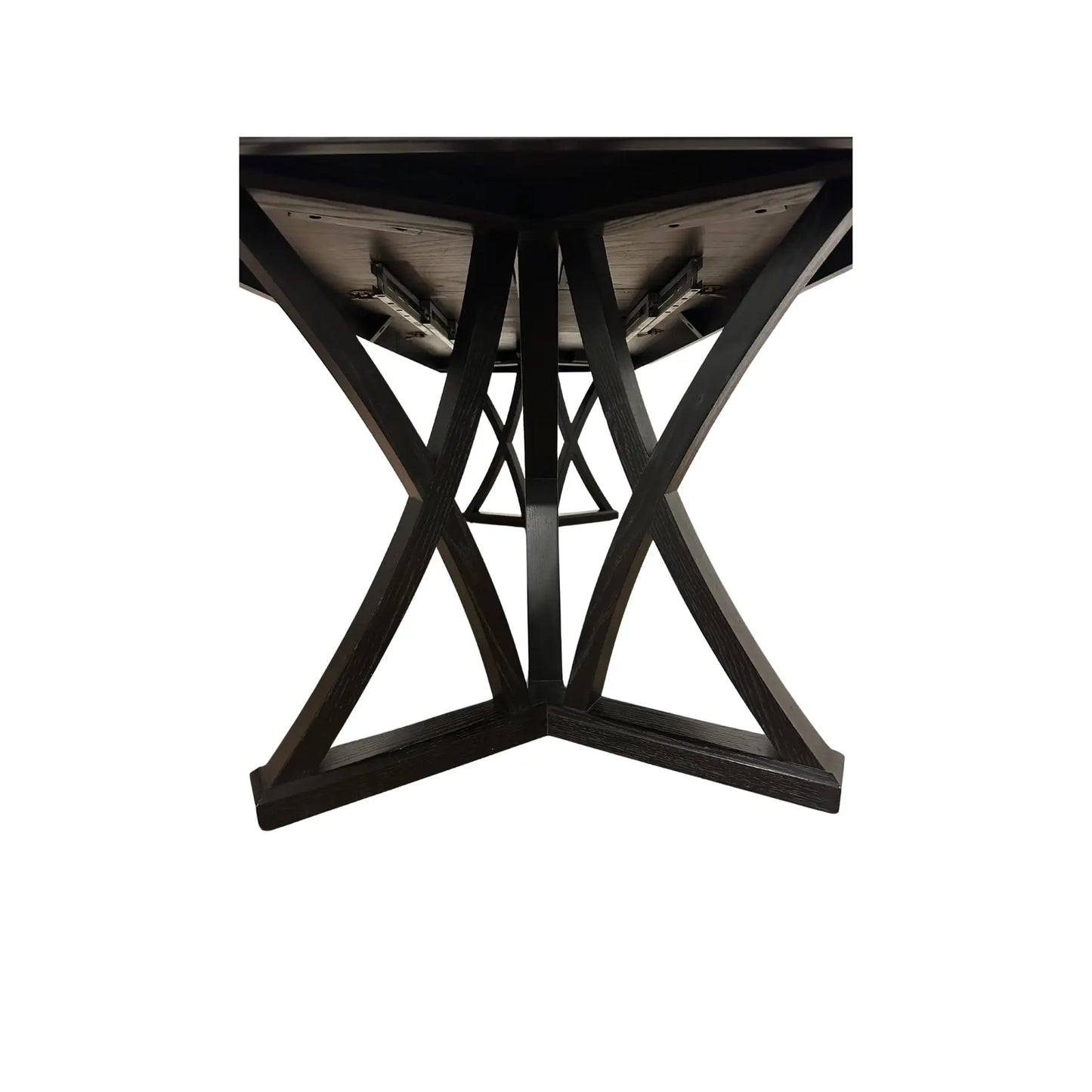 Dessin Fournir Extendable Mahogany Kelly Dining Table