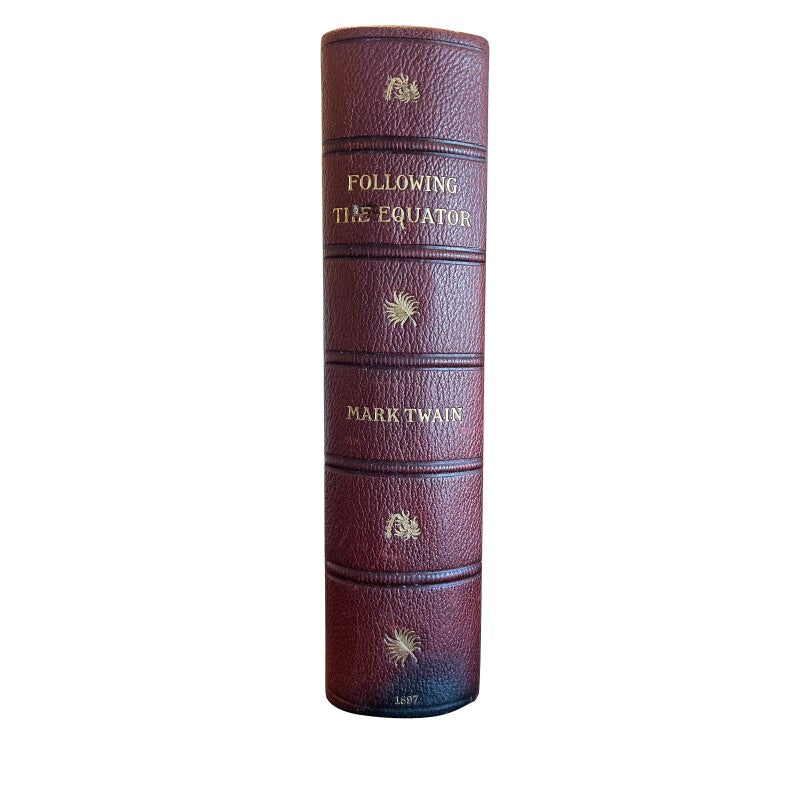 Mark Twain First Edition Following The Equator, A Journey Around the World