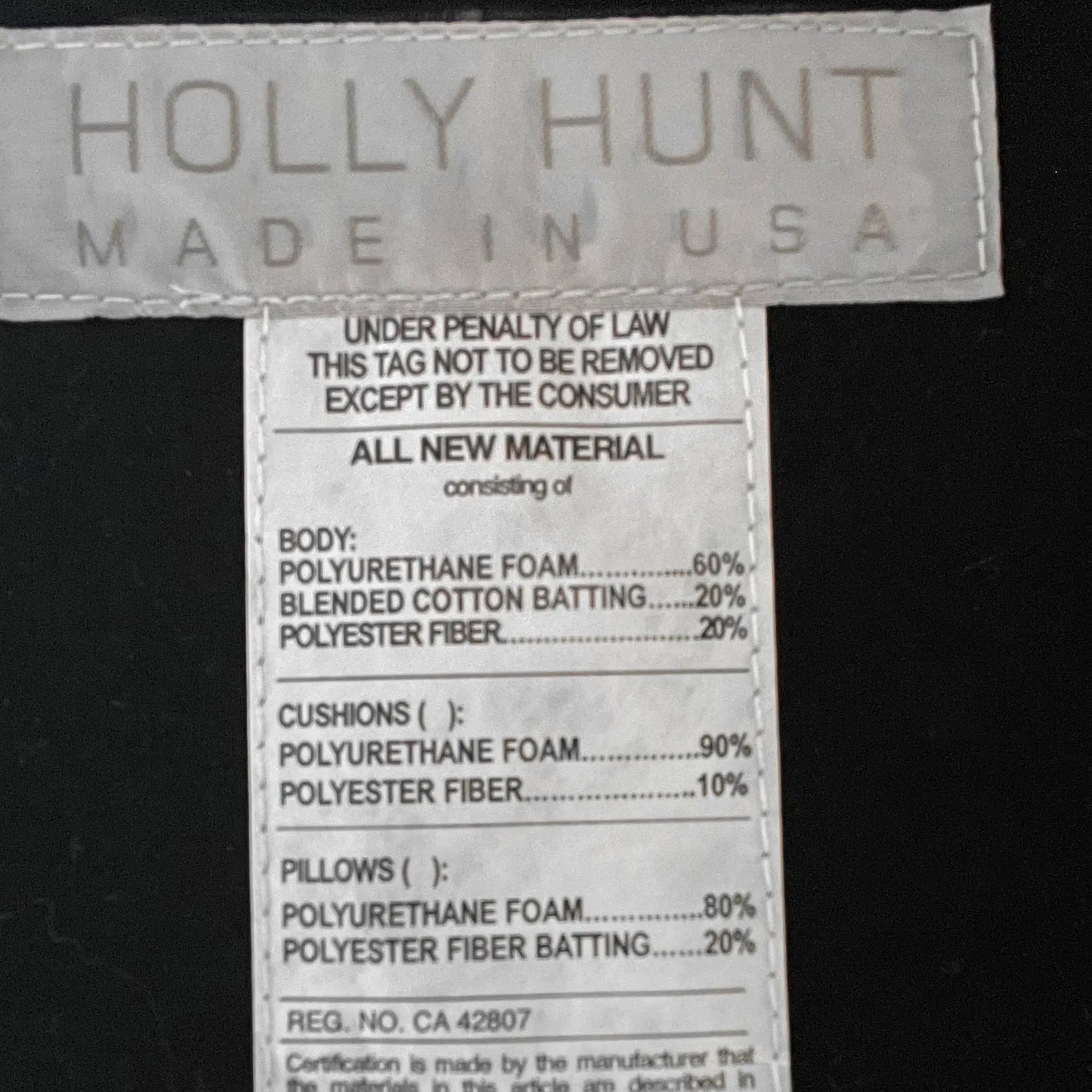 Spear Modern Sofa from Holly Hunt