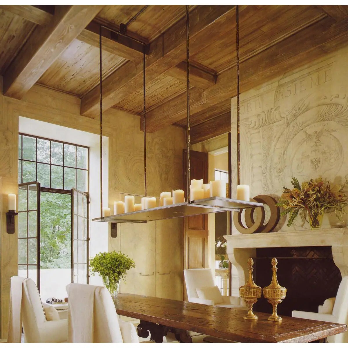 Kevin Reilly for Holly Hunt Candle Altar Chandelier