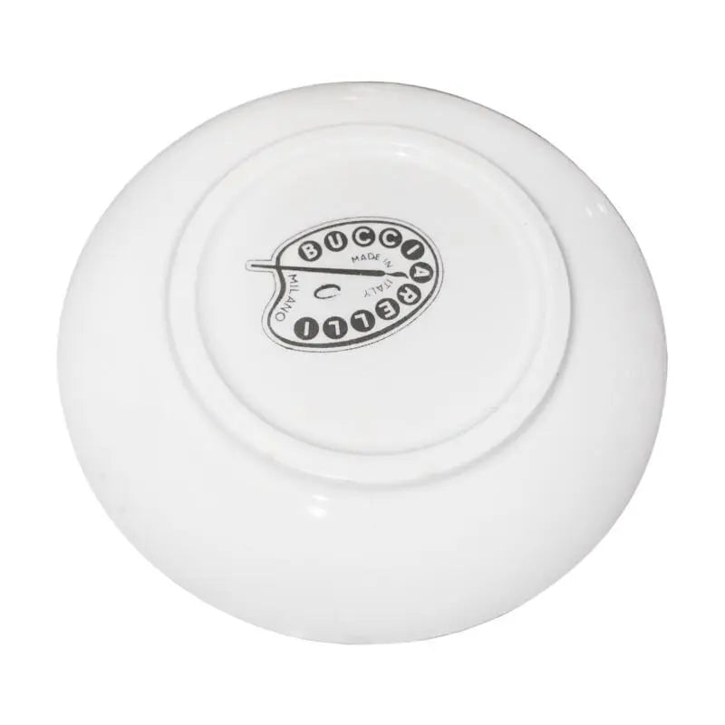 Mid-Century Modern Italian Porcelain Bucciarelli Milano Coasters