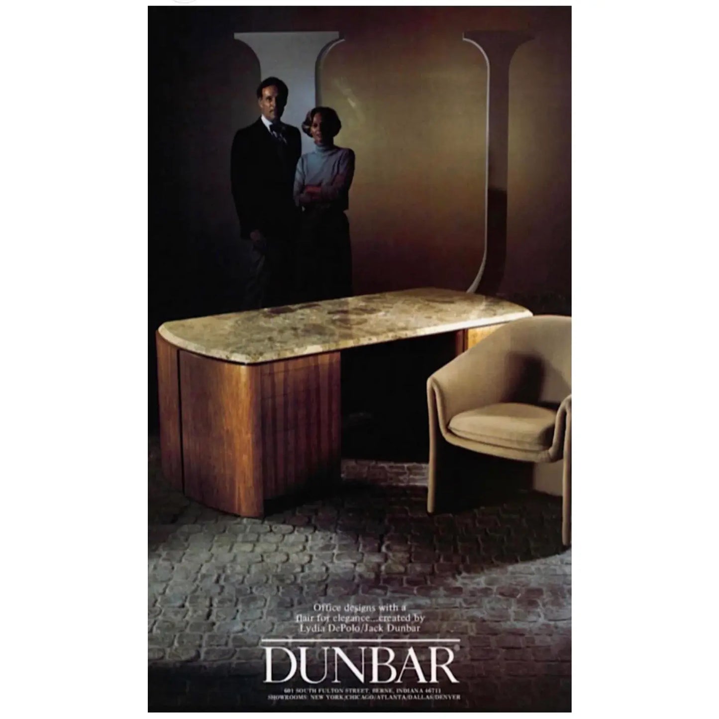 Modern Dunbar Sculptural Lounge Chairs by Lydia dePolo and Jack Dunbar
