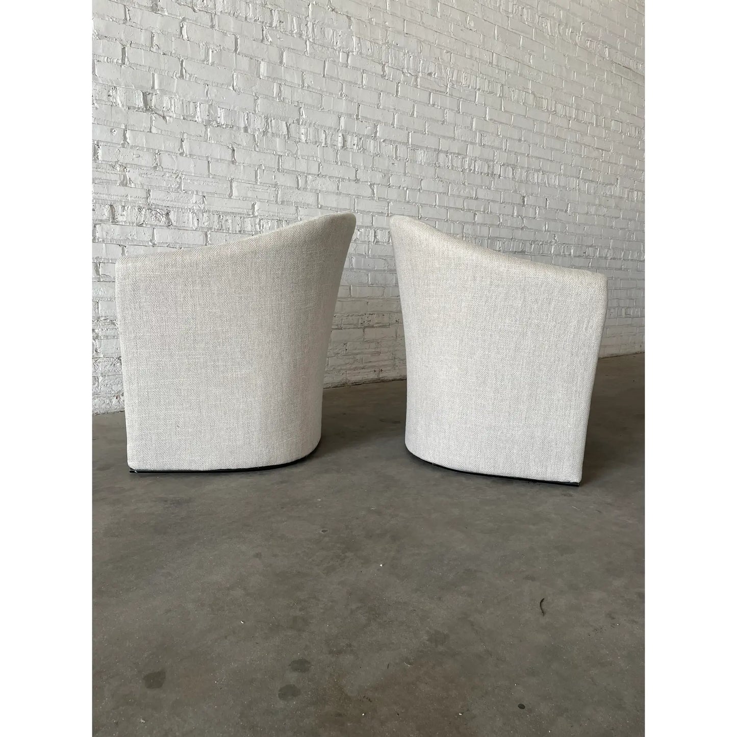Modern Dunbar Sculptural Lounge Chairs by Lydia dePolo and Jack Dunbar