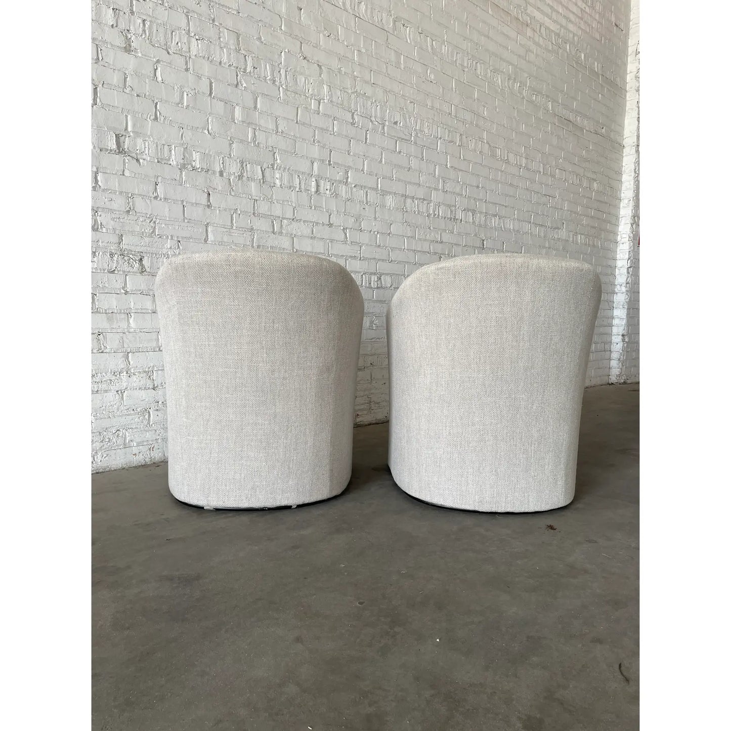 Modern Dunbar Sculptural Lounge Chairs by Lydia dePolo and Jack Dunbar