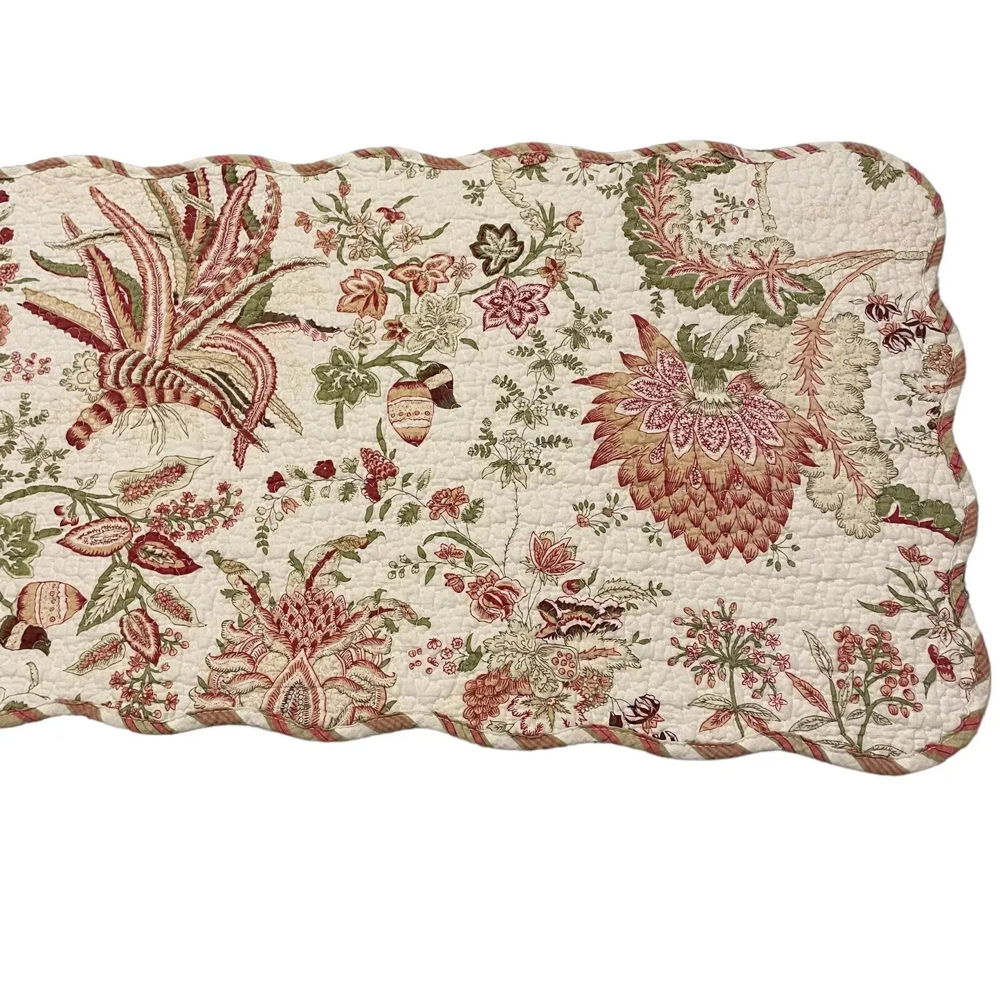 Pierre Frey French Botanical Reversible Table Runner