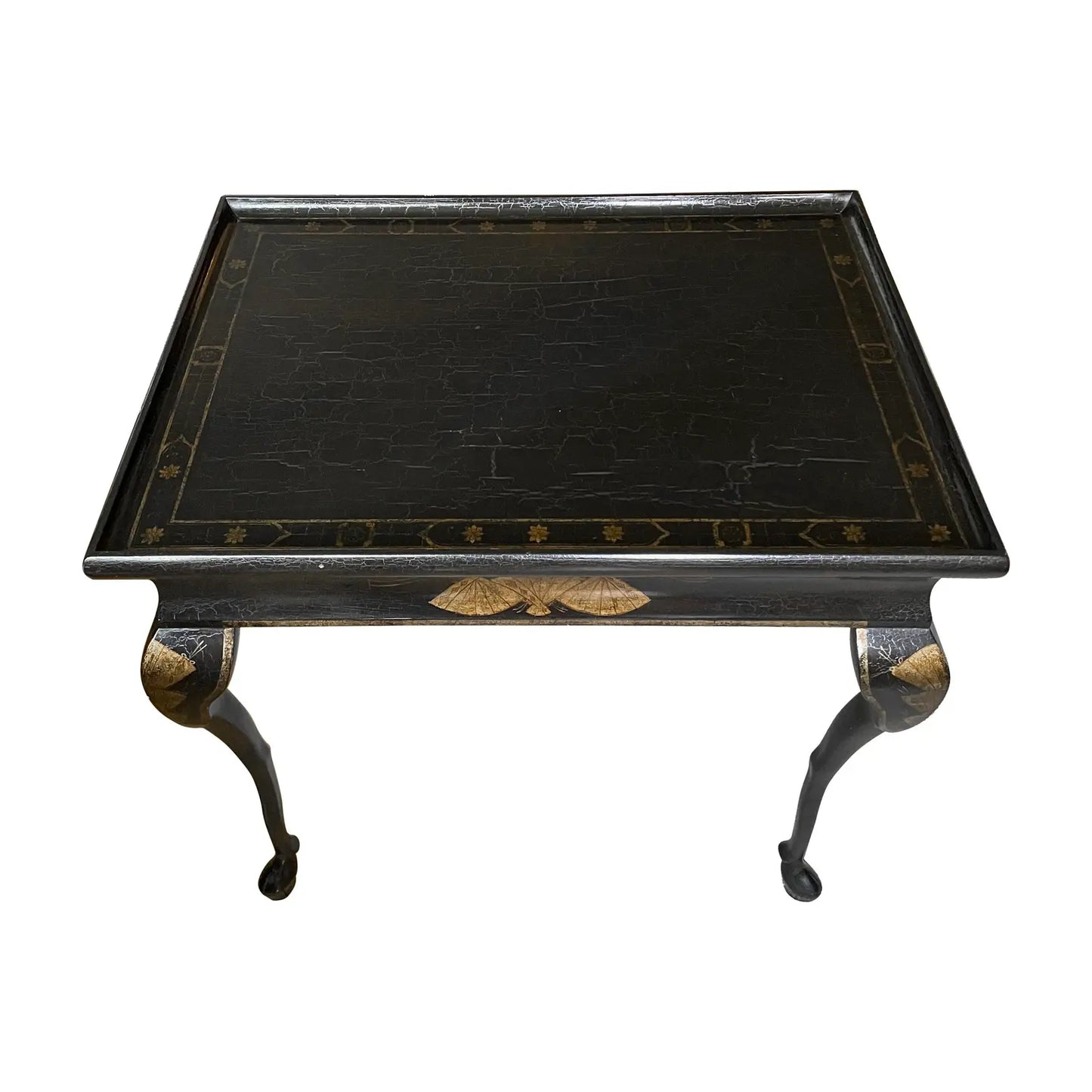 Rose Tarlow Doe Foot Lacquered Tete De Negre Side Table