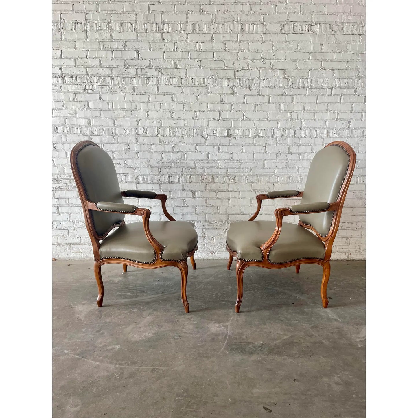 Rose Tarlow Louis XV Sevigny Armchairs