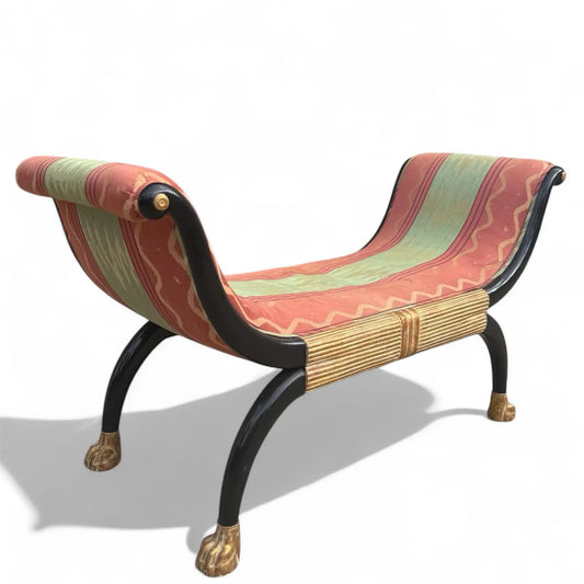 Rose Tarlow Regency Paw Foot Bench