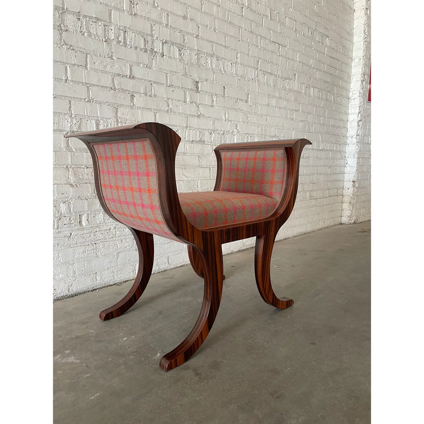 Rose Tarlow Regency Style Iris Bench