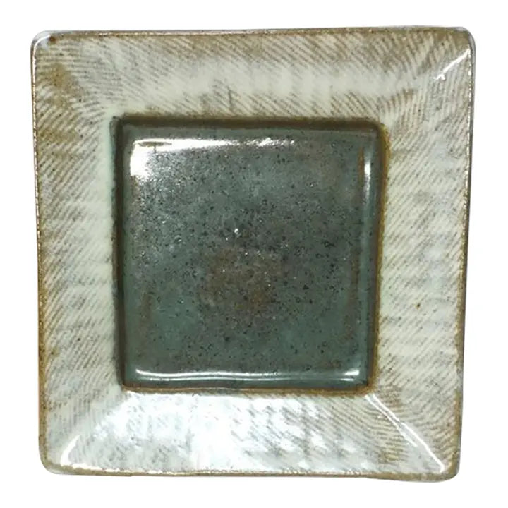 Tatsuzō Shimaoka Japanese Glazed Mingei Stoneware Dish