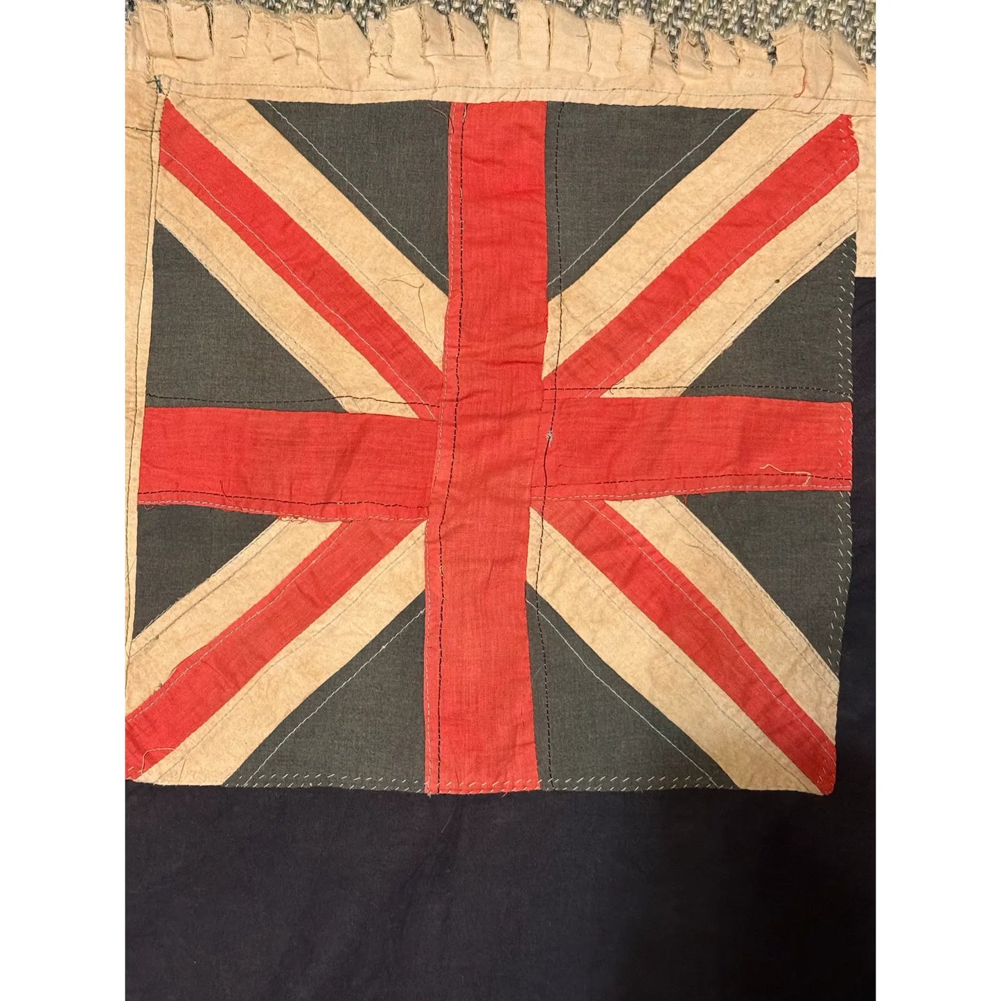 Very Large Vintage Asafo Fante Flag