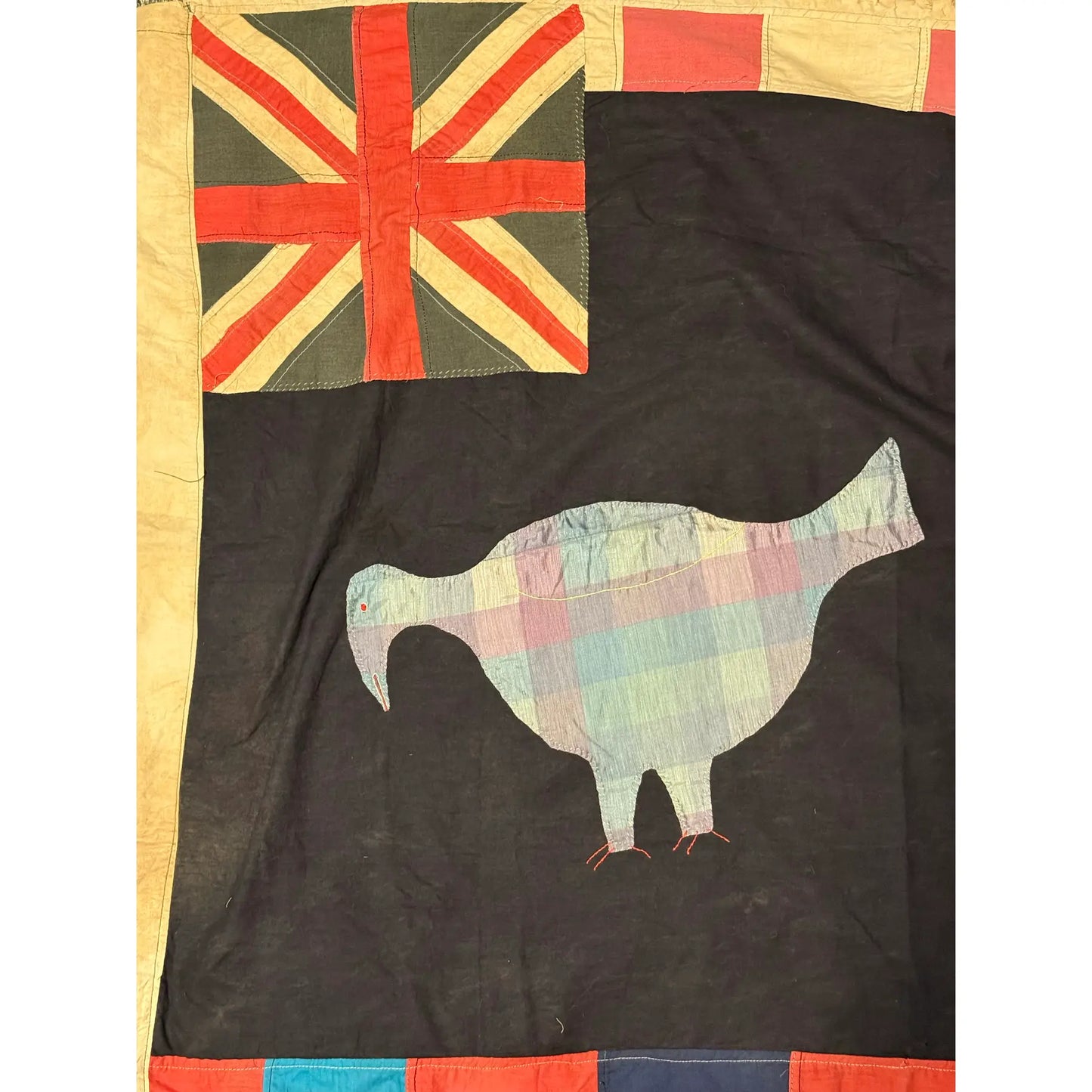 Very Large Vintage Asafo Fante Flag