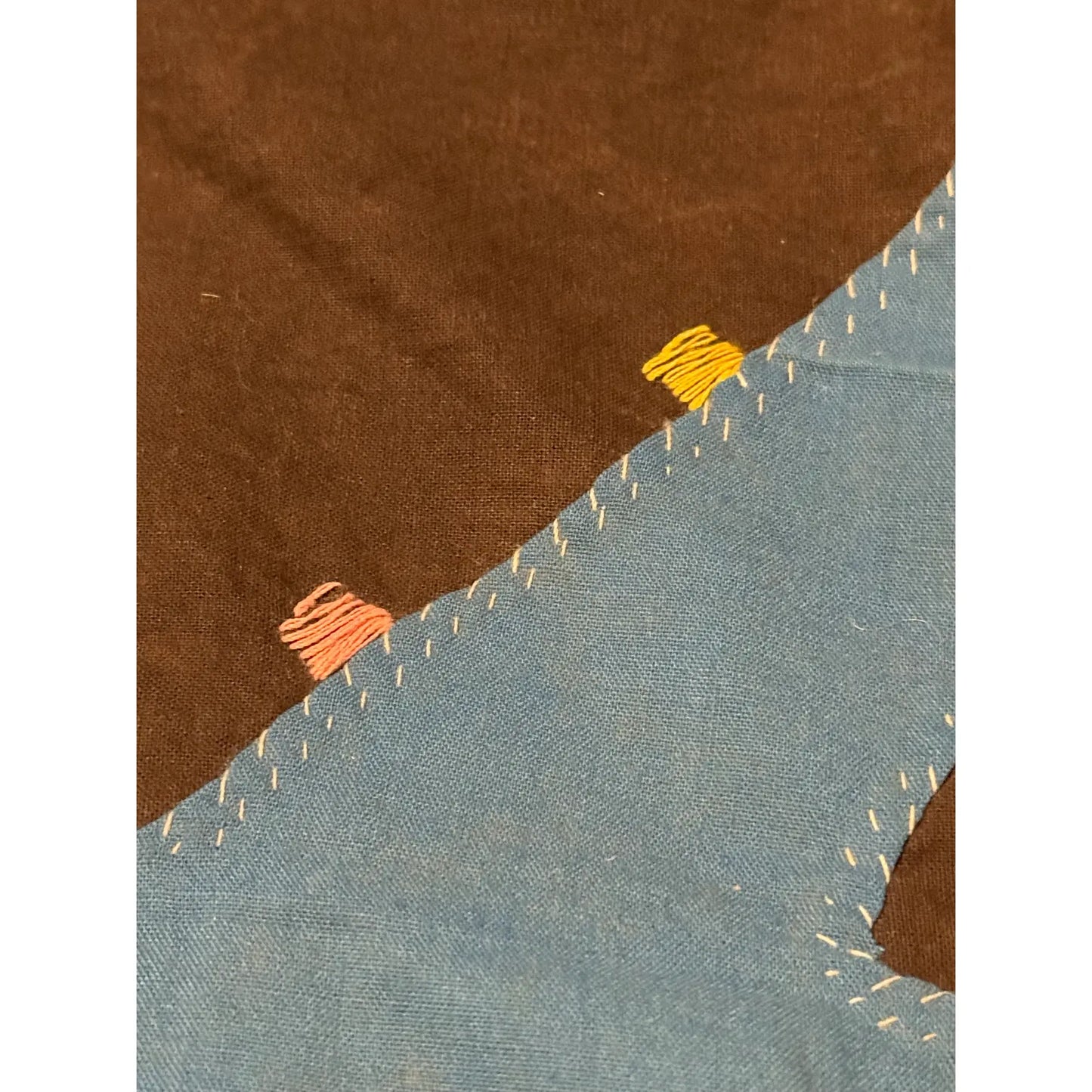 Very Large Vintage Asafo Fante Flag