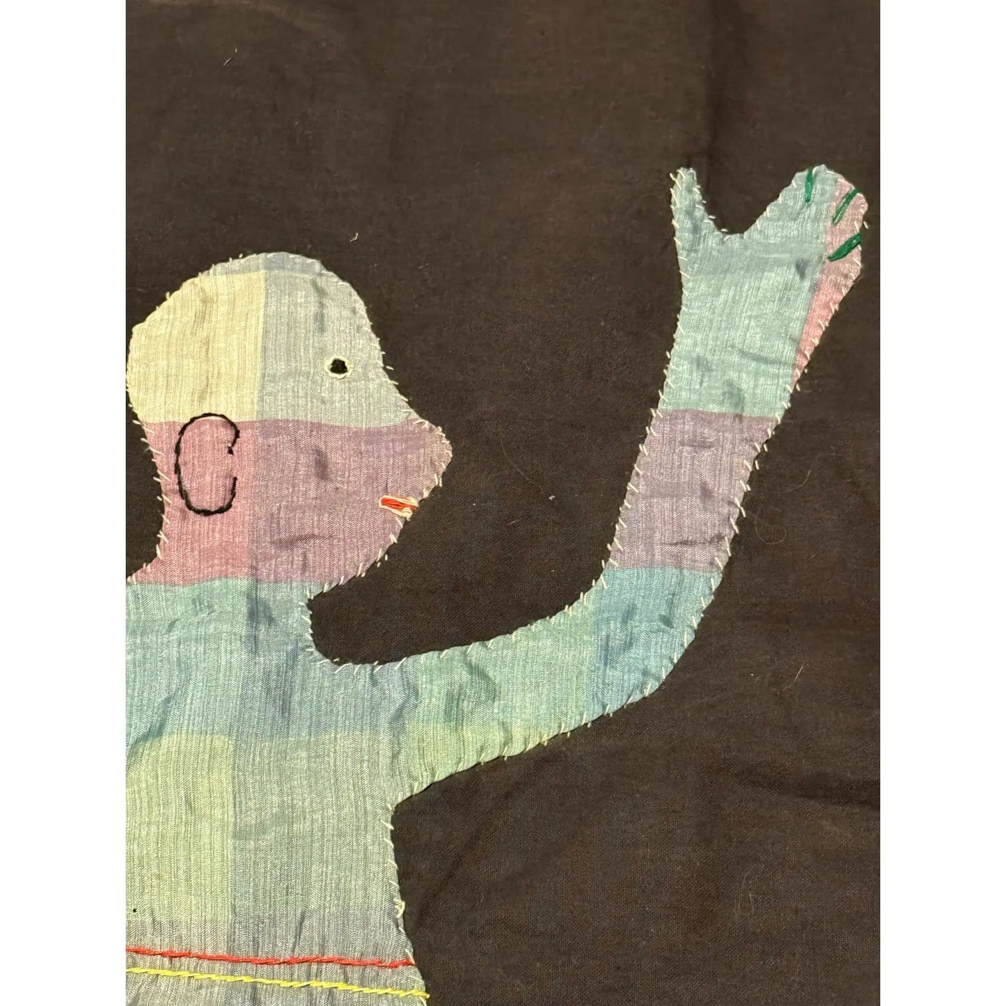 Very Large Vintage Asafo Fante Flag