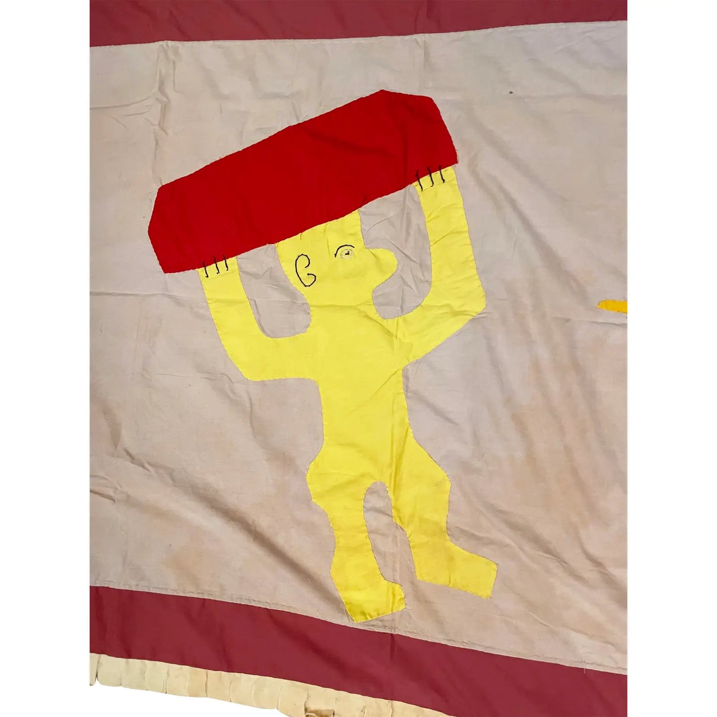 Vintage African Fante Asafo Flag