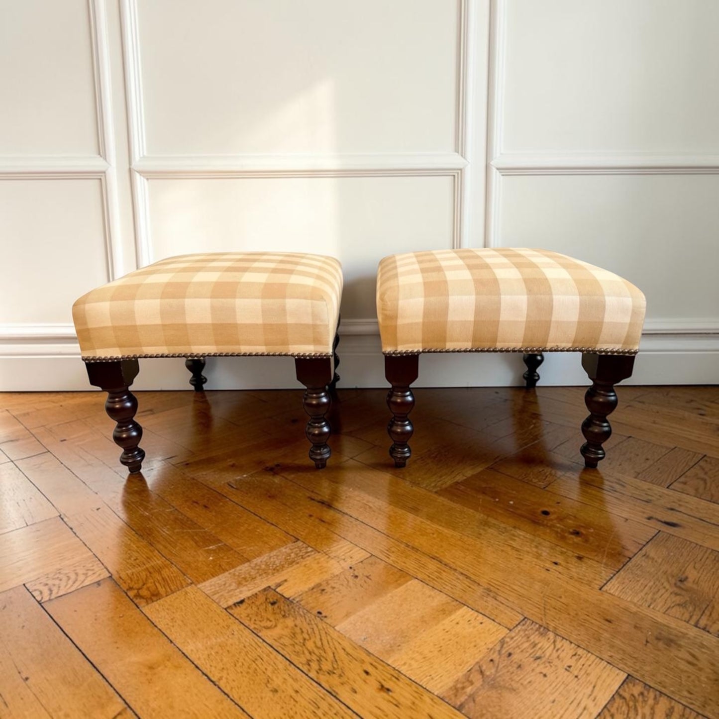 George Smith Baby Signature Stools- A Pair