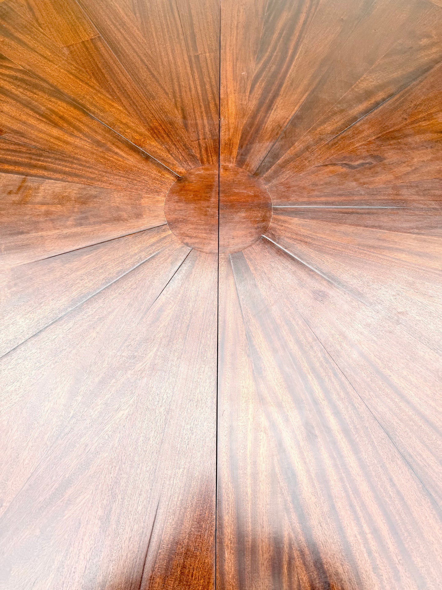 Dessin Fournir Extendable Mahogany Empire Style Sollis Dining Table by Kerry Joyce